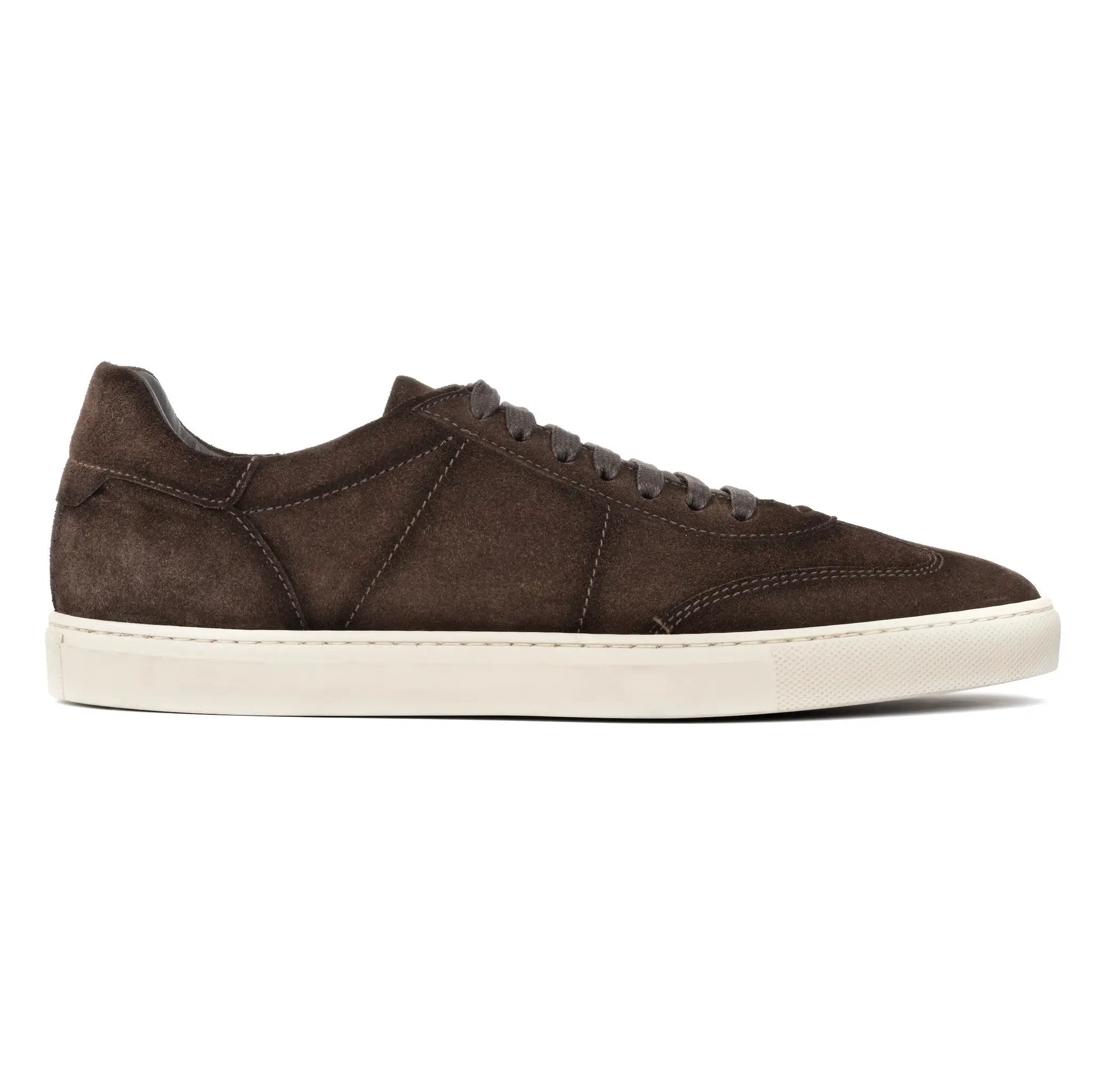 Wilton Dark Brown Aero Suede Sneaker by To Boot New York