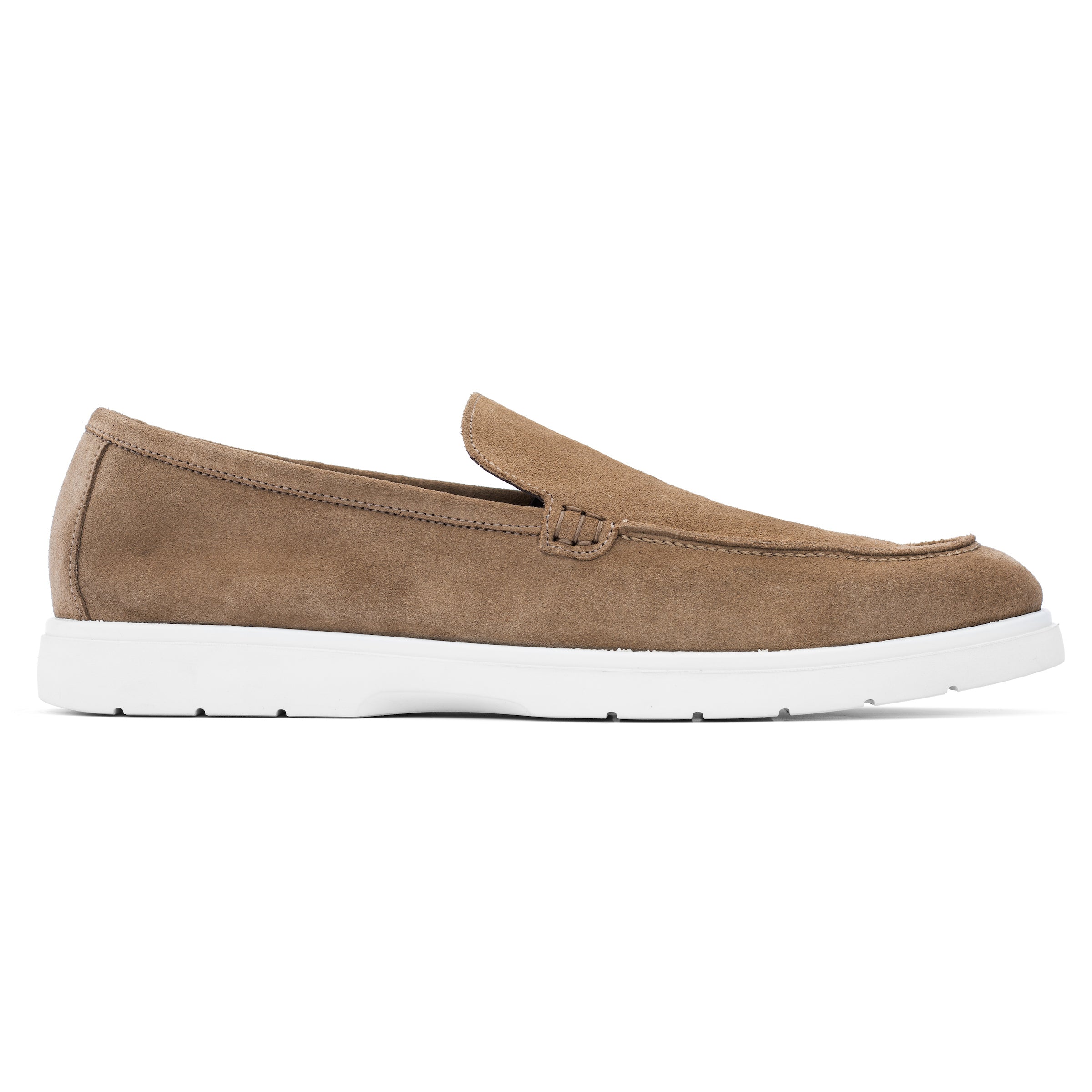 Troye Taupe Suede Slip On