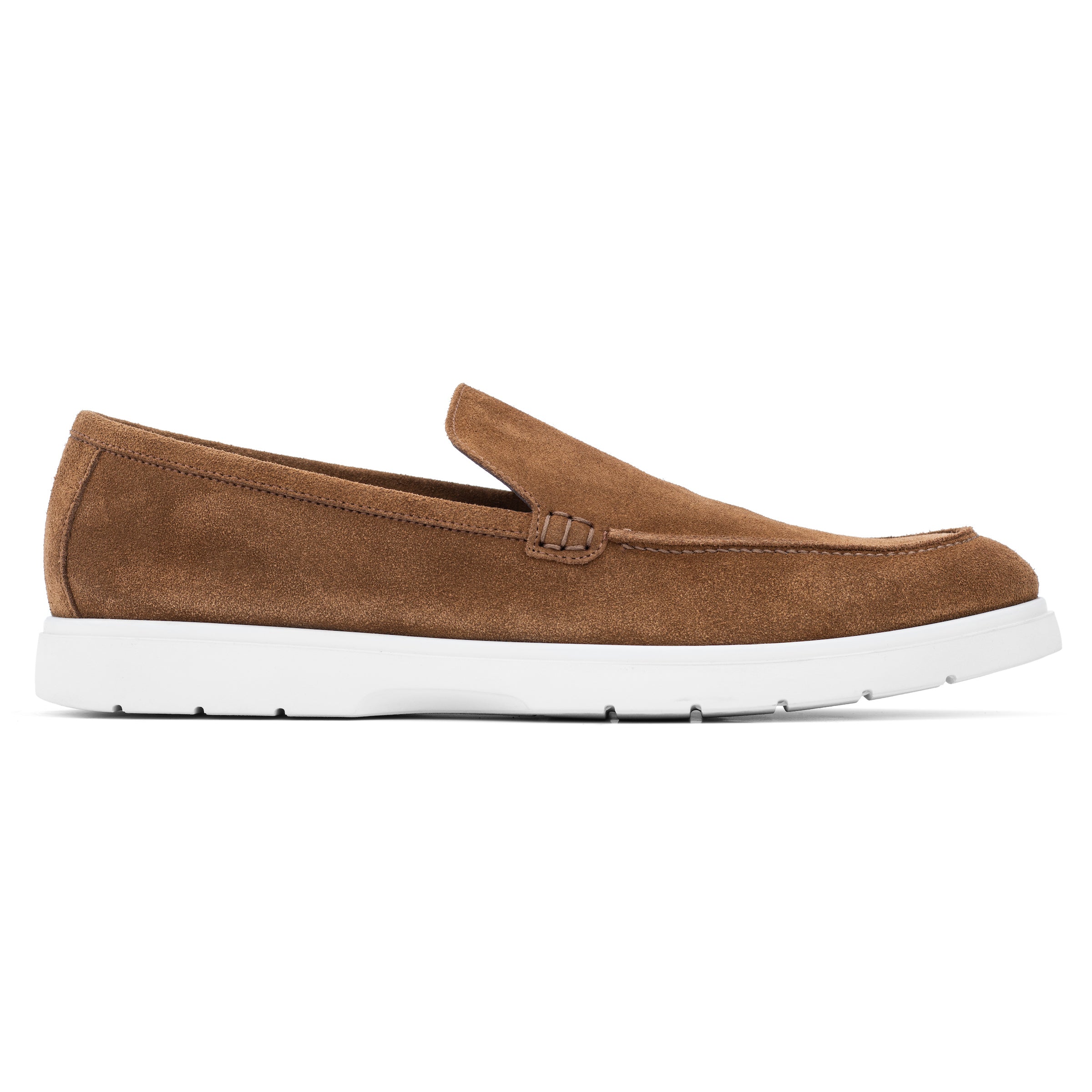 Troye Mid Brown Suede Slip On