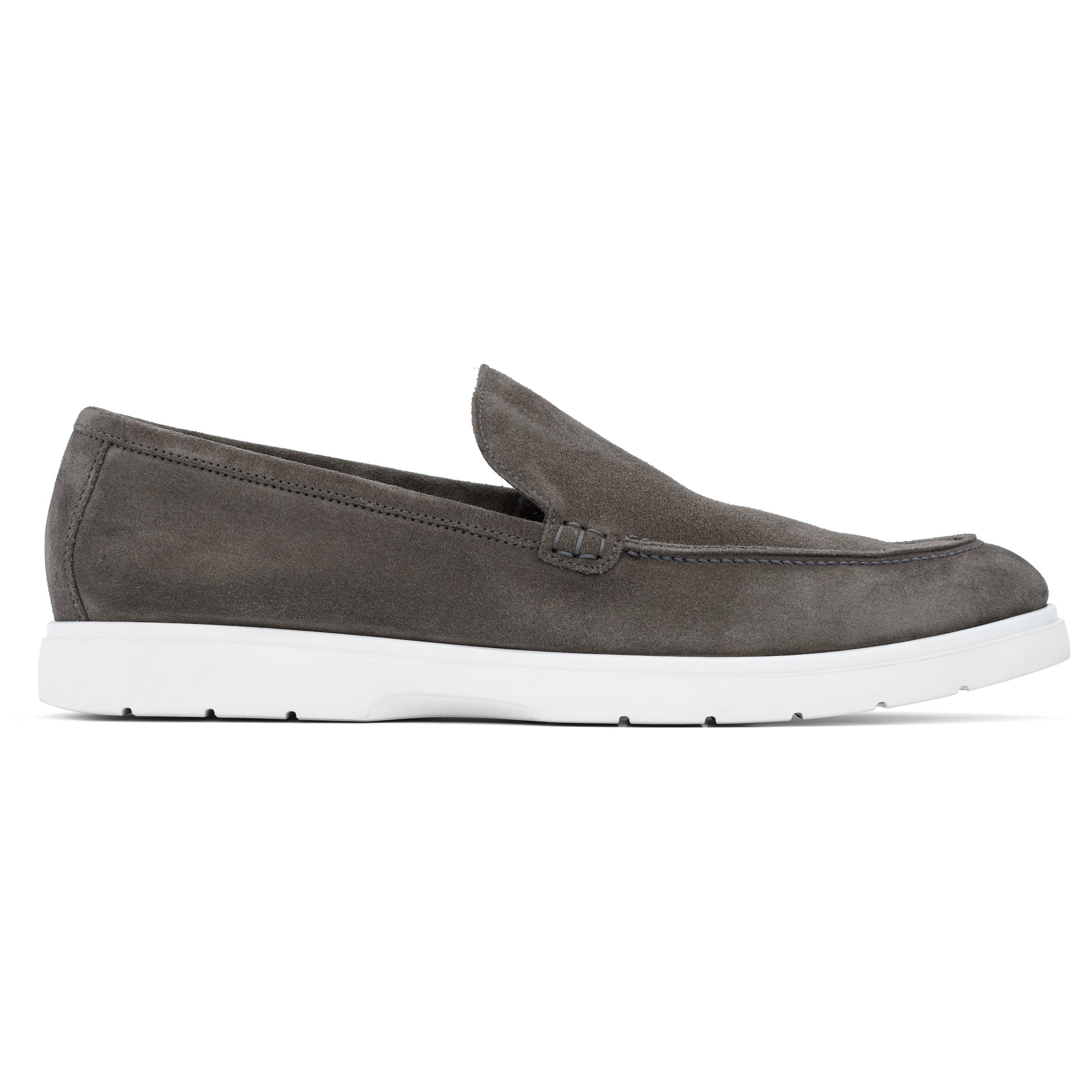 Troye Grey Suede Slip On