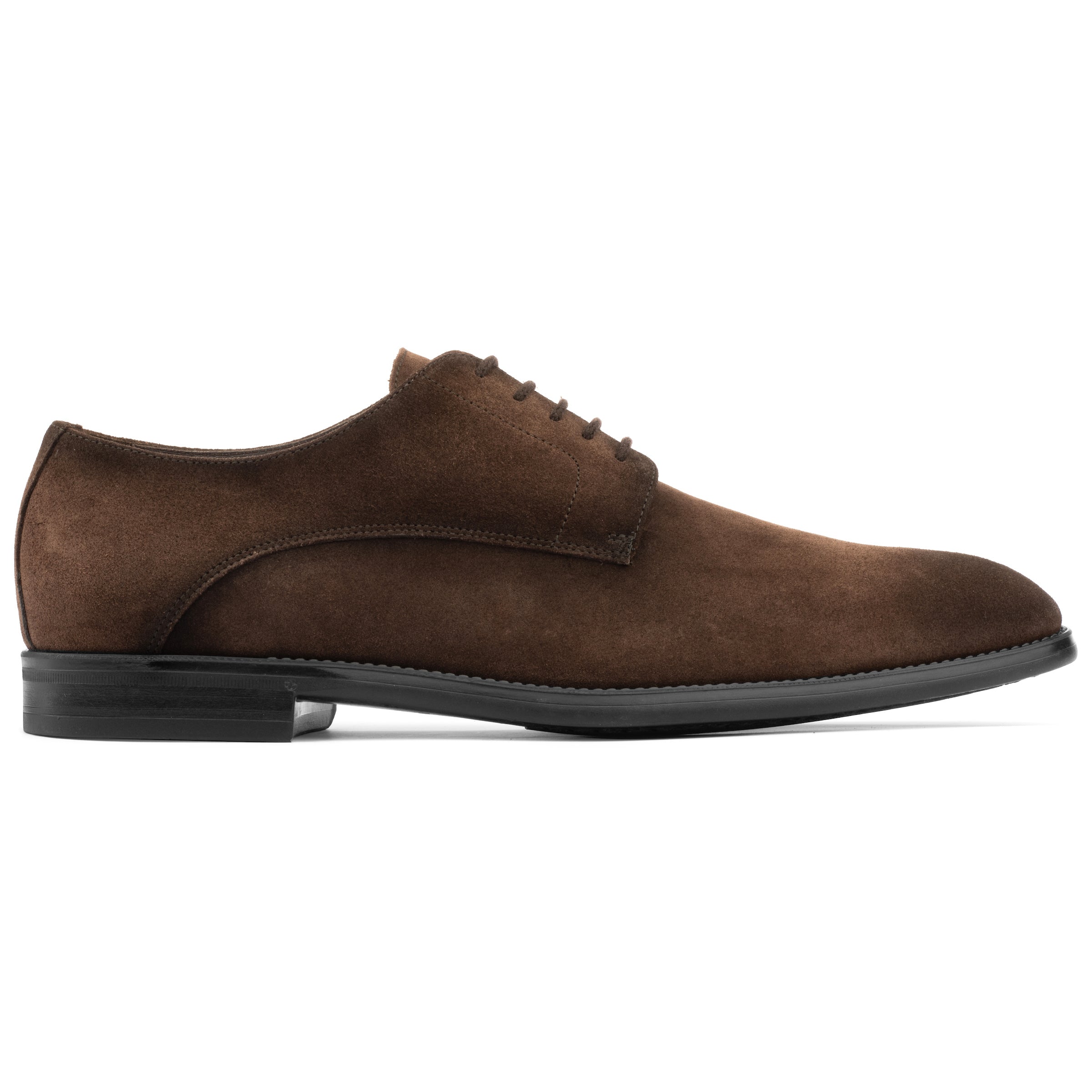 Amedeo Dark Brown Aero Suede Derby