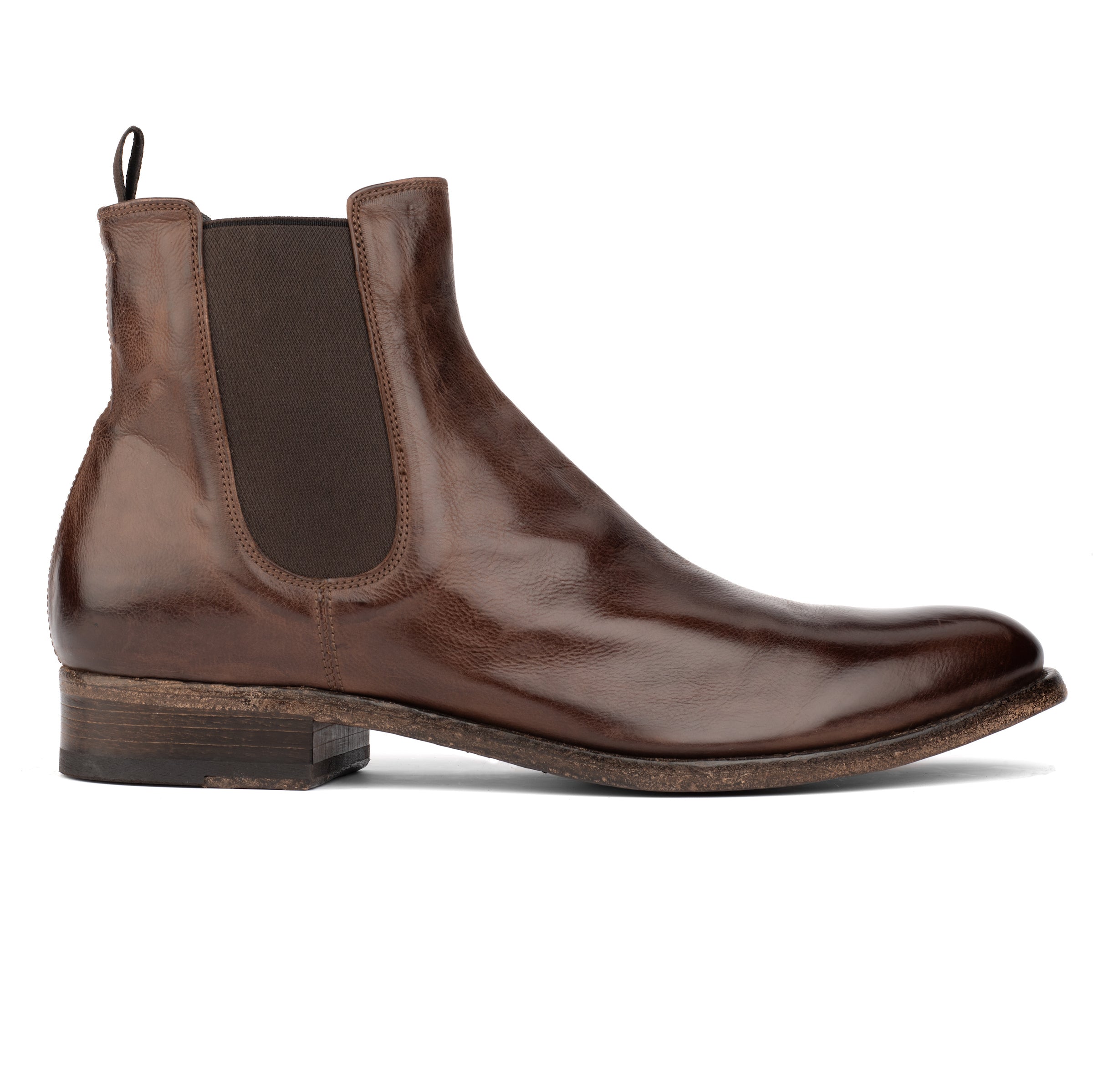 Bedell Dark Brown Leather Chelsea Boot