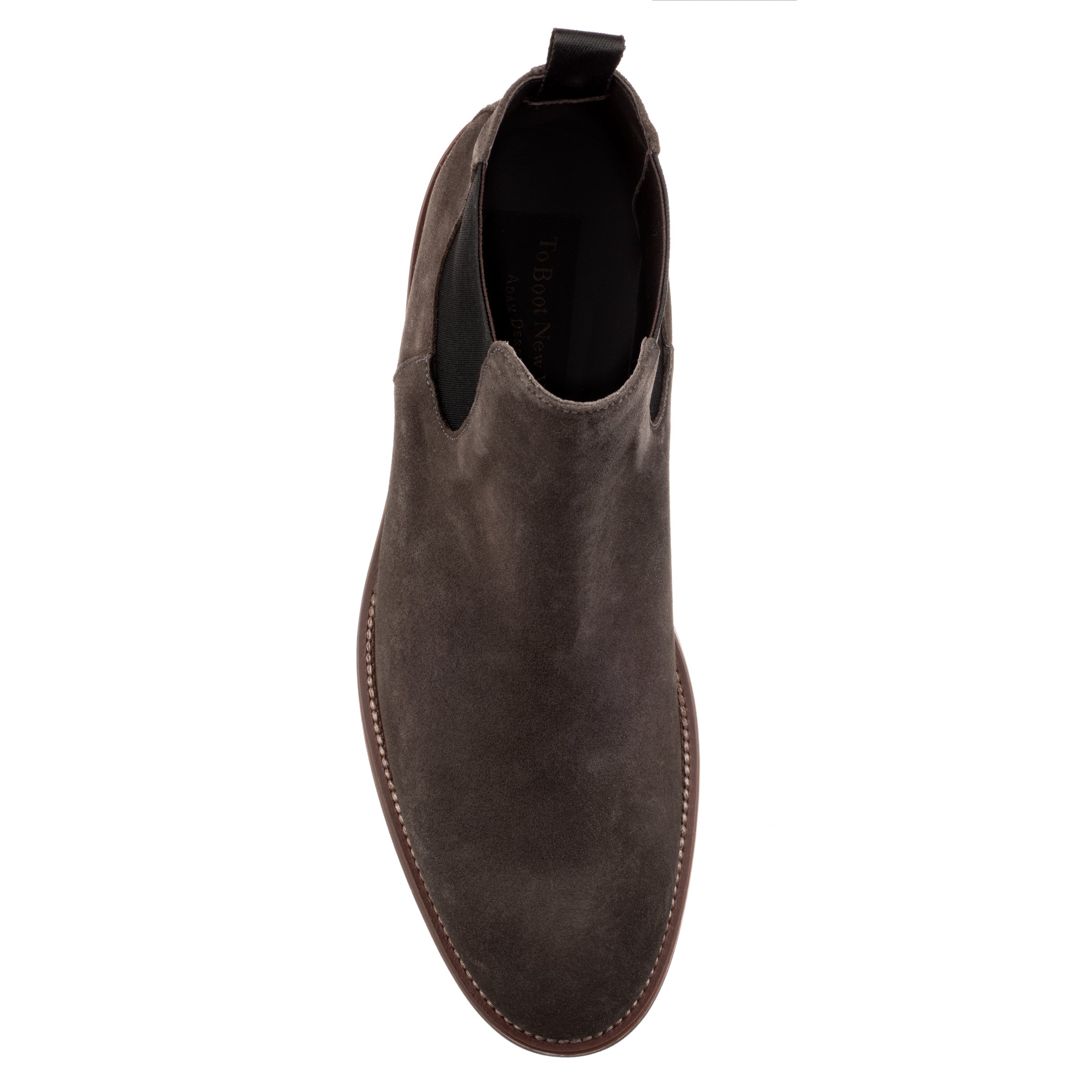 Lynn Anthracite Suede Chelsea Boot