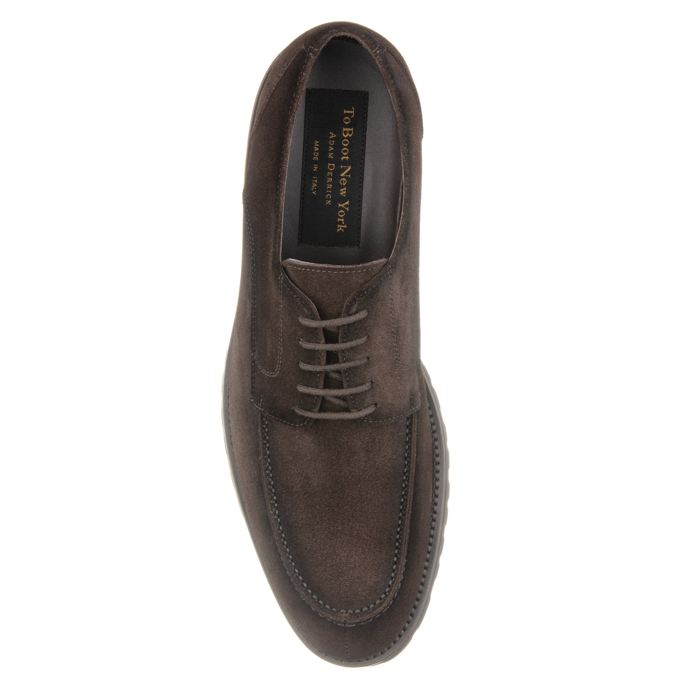 Dario Dark Brown Suede Derby