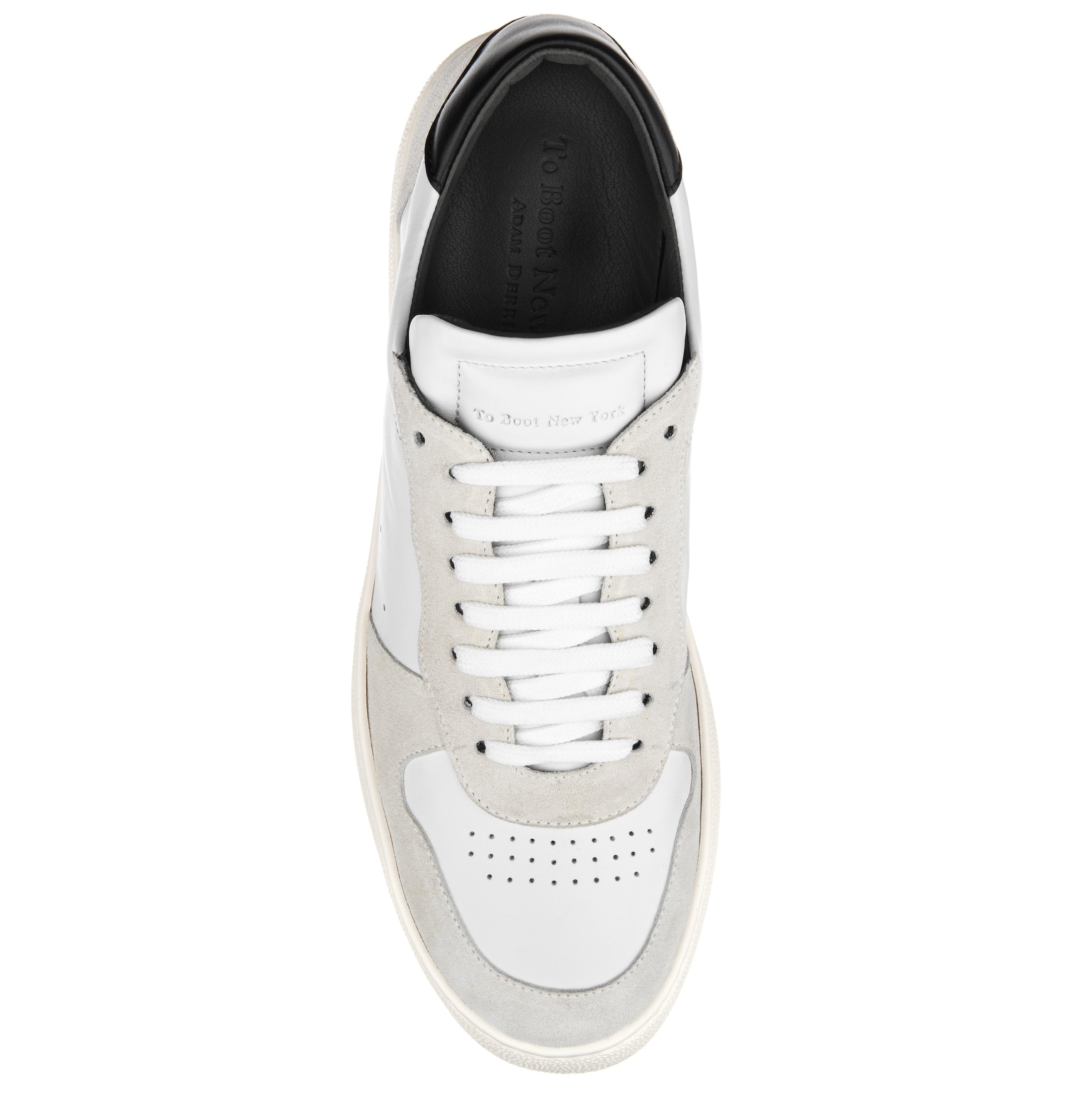 Cheadle White Calf Court Sneaker