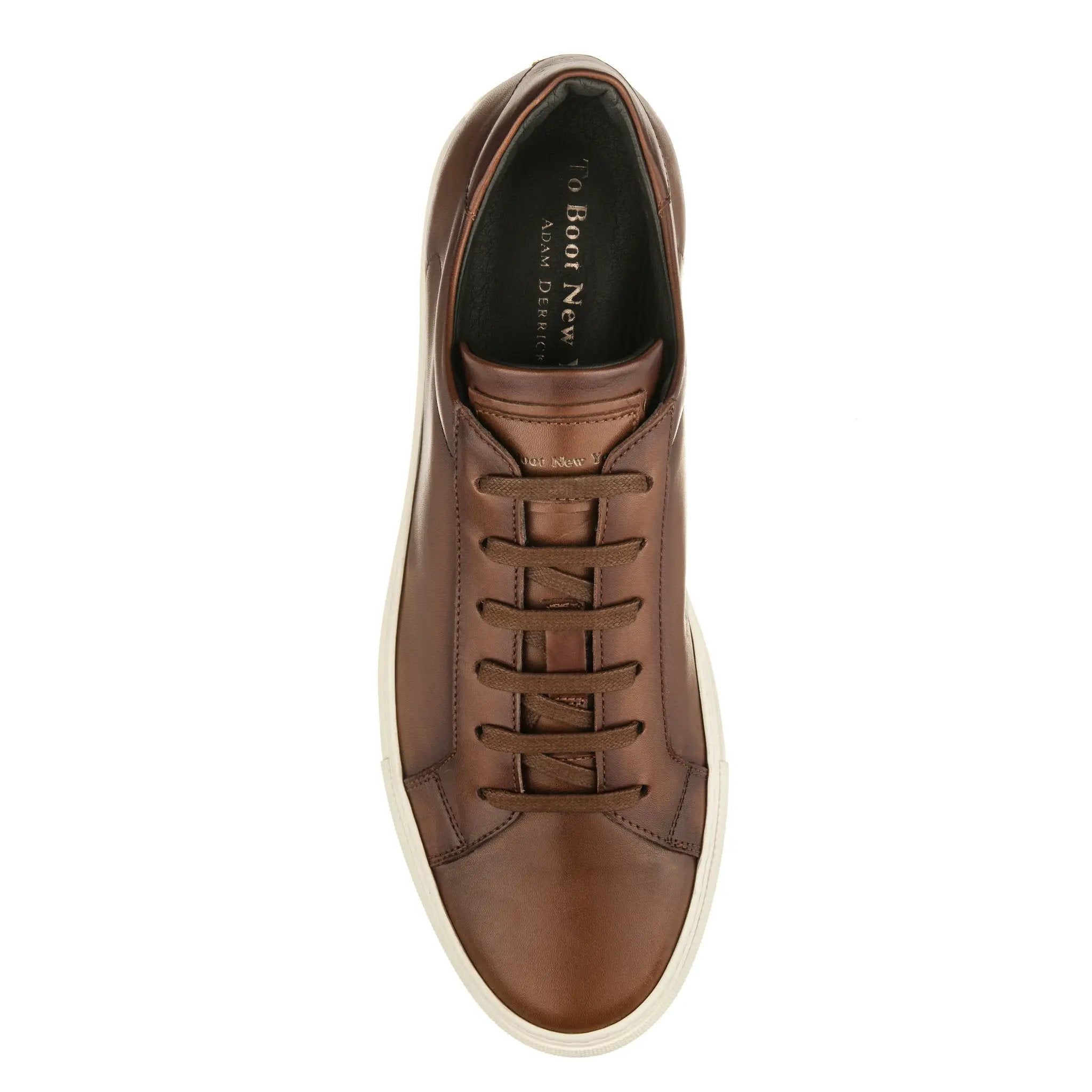 Pescara Burnished Tan Calf Sneaker by To Boot New York