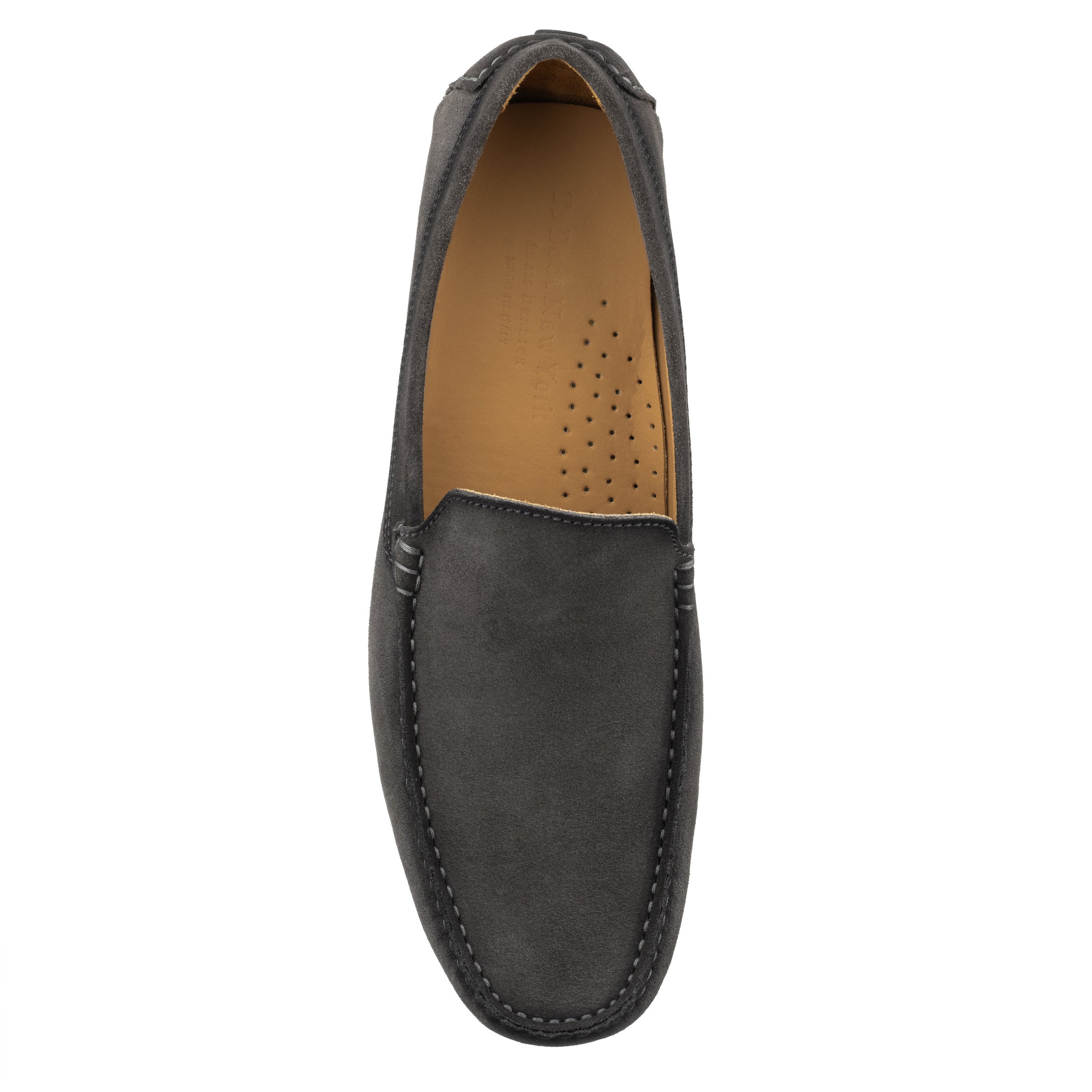 Marin Grey Aero Suede Venetian Driving Shoe