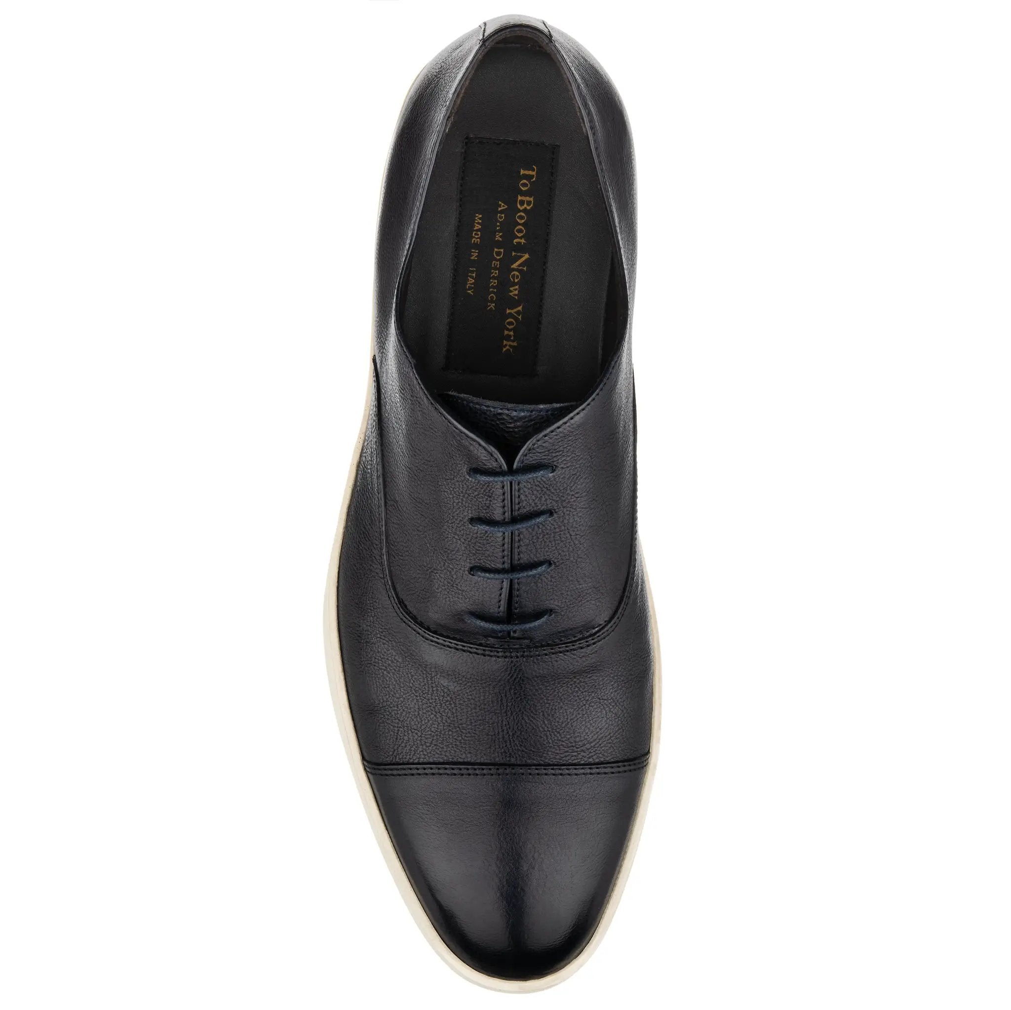 Bosley Blue Hybrid Cap Toe Lace-Up by To Boot New York