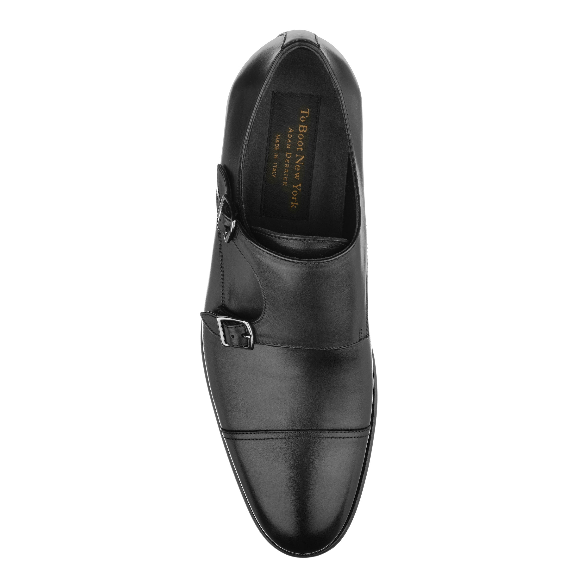 Hammill Black Calf Double Monkstrap