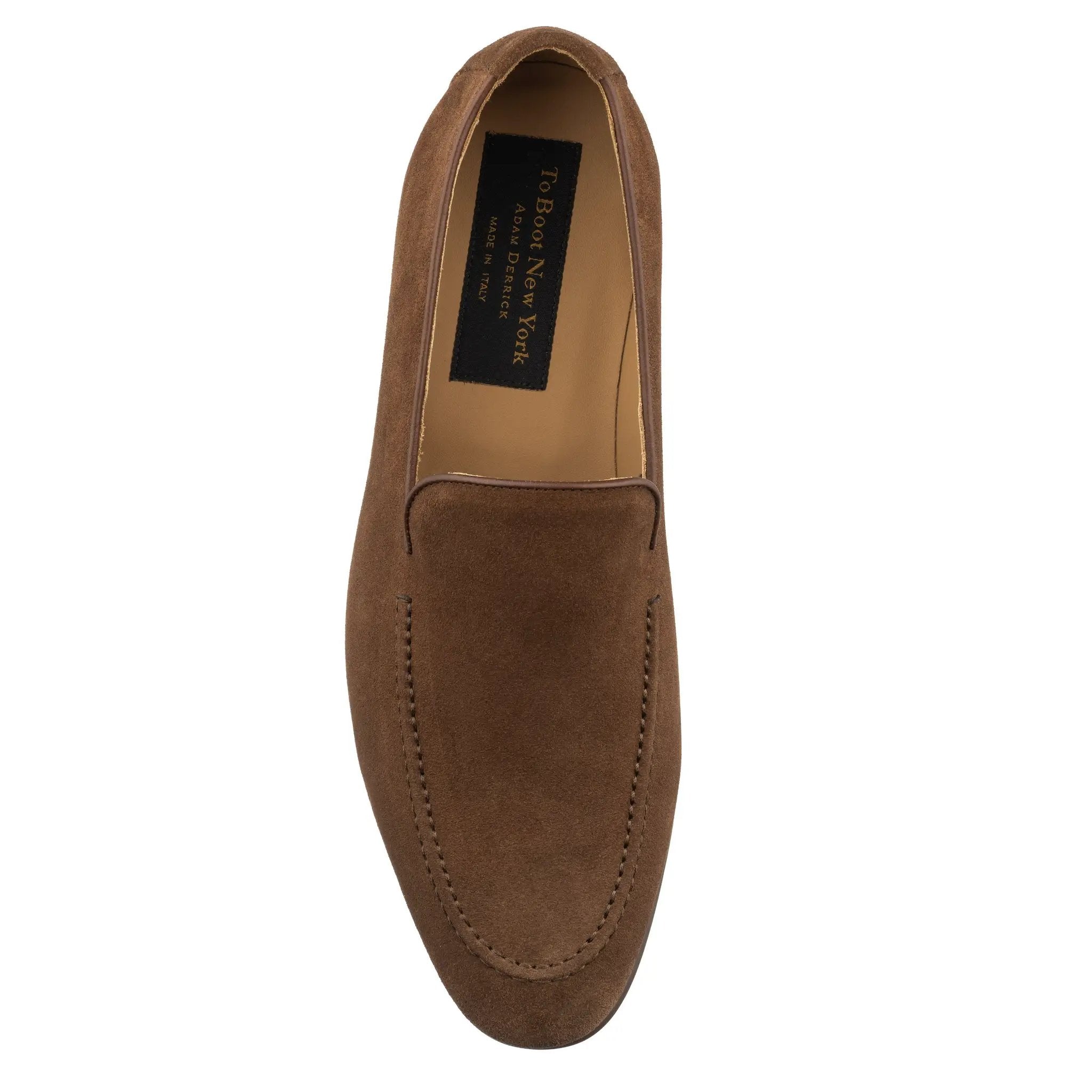 Sonoma Brown Suede Slip-On Loafer by To Boot New York