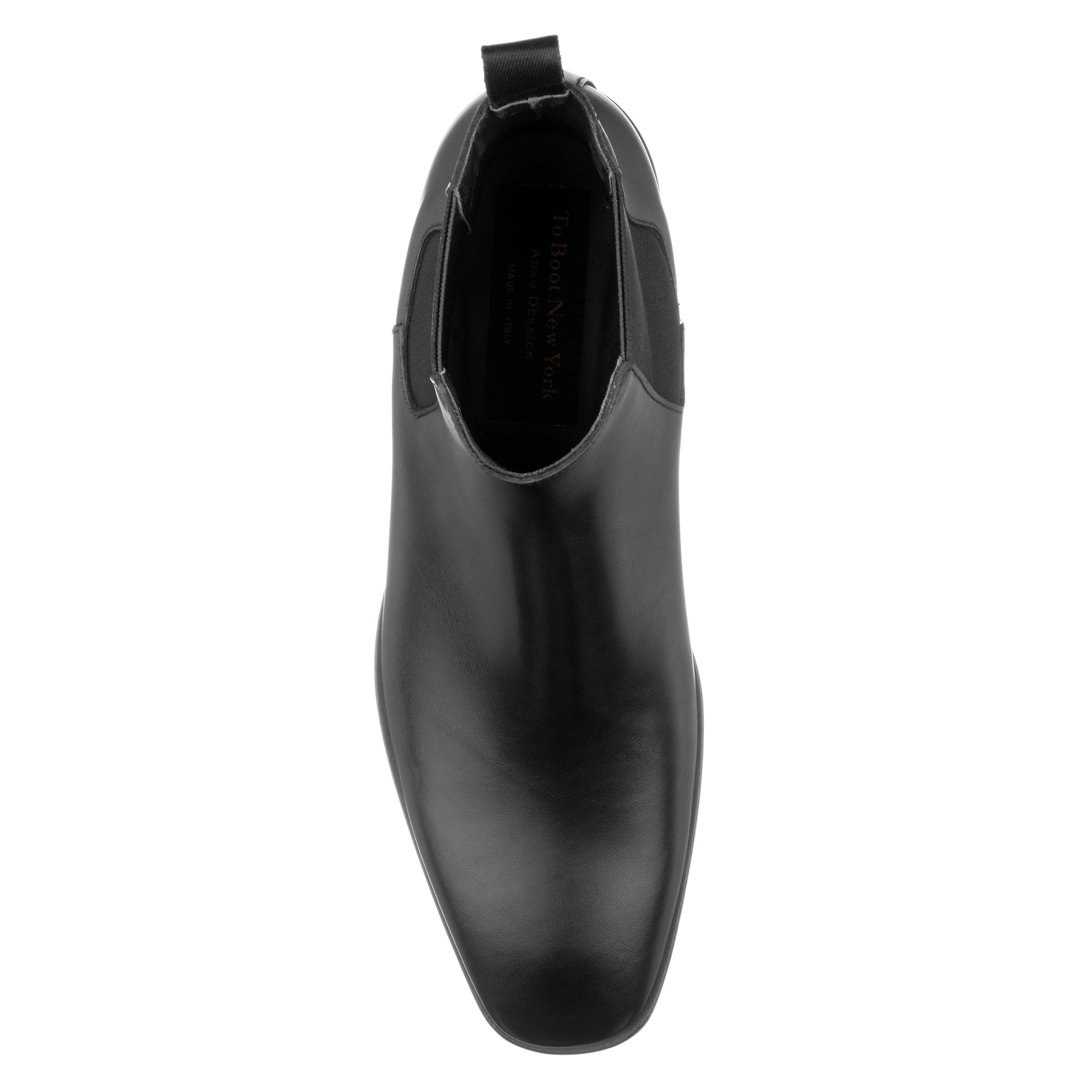 Christophe Black Calf Leather Chelsea Boot