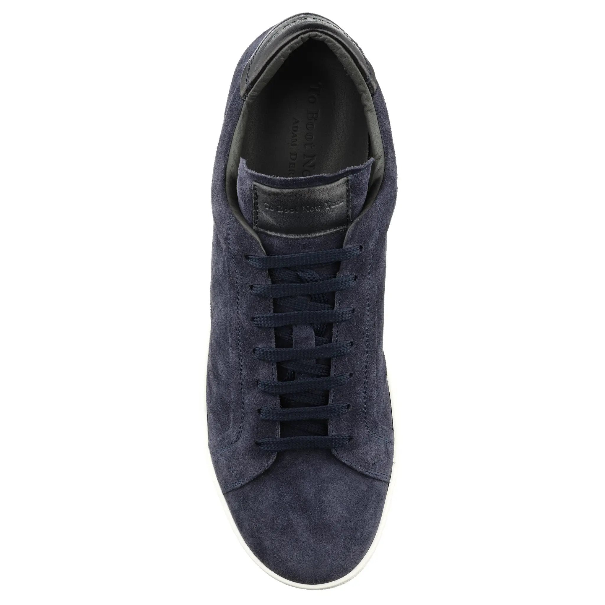 Monterey Navy Blue Suede Sneaker by To Boot New York