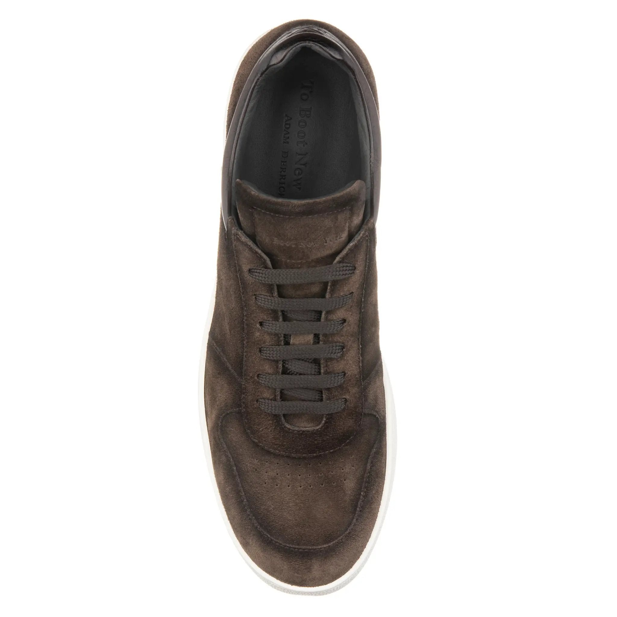 Callum Brown Suede Court Sneaker by To Boot New York