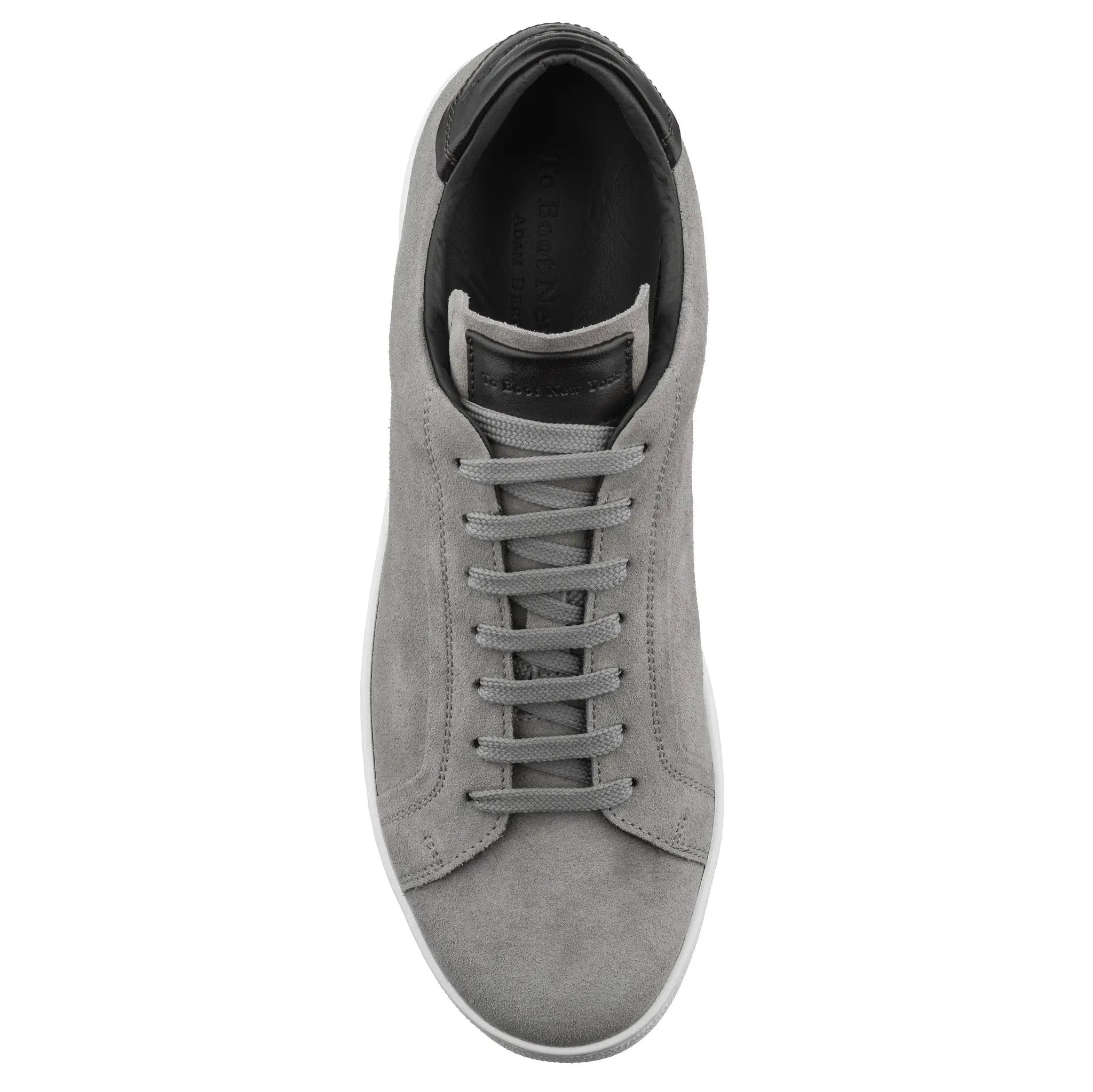 Monterey Grey Suede Sneaker by To Boot New York