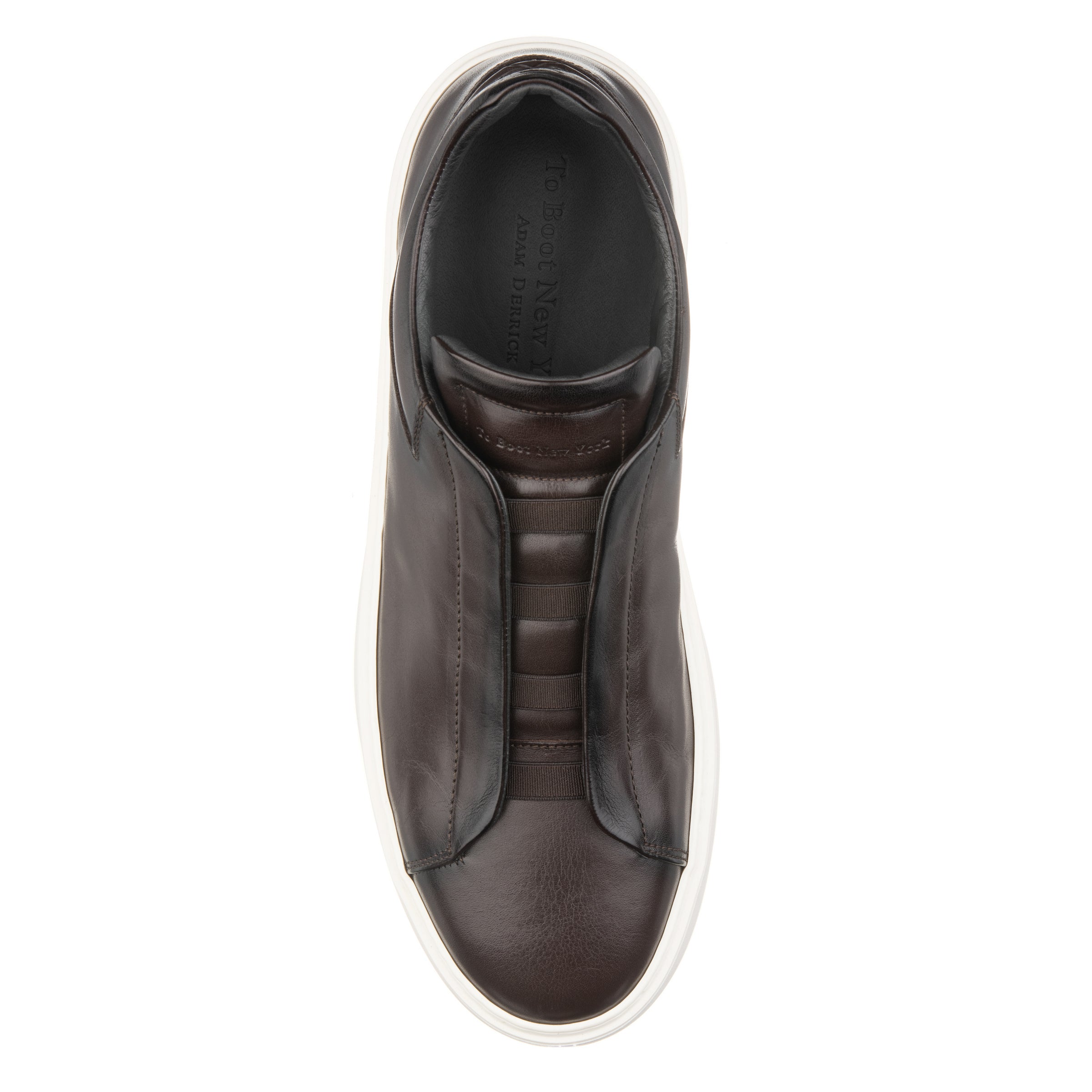 Campion Brown Calf Slip On Sneaker