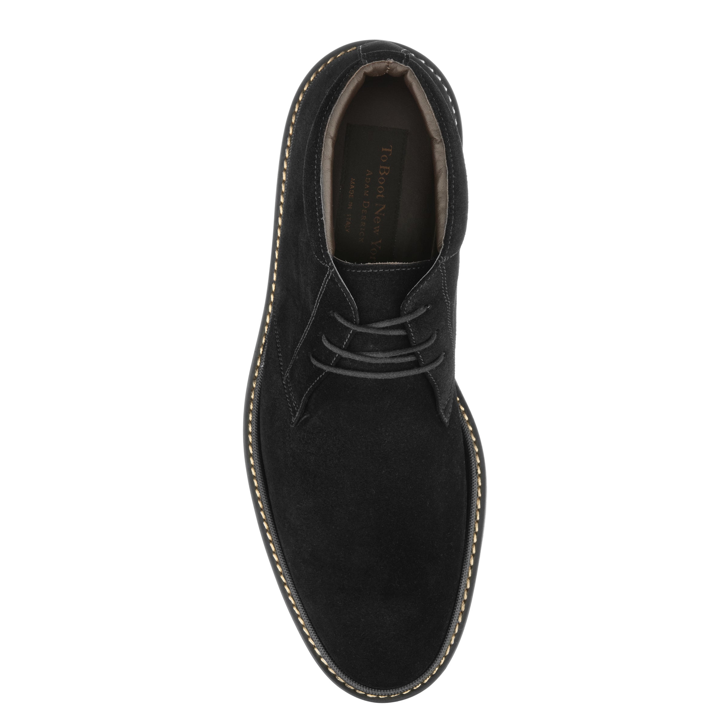 Javier Black Suede Chukka Boot