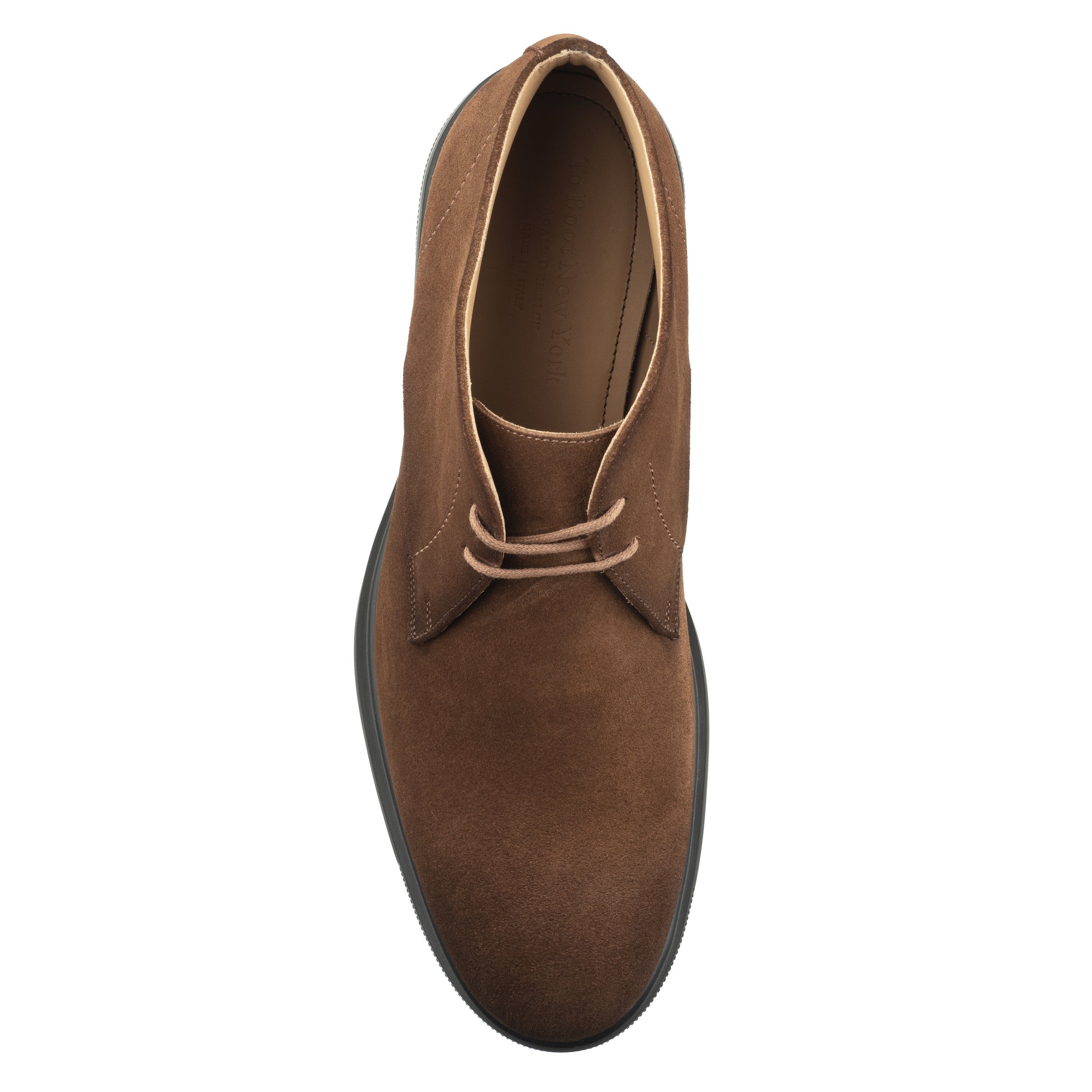 Henderson Mid Brown Weather-Repellent Suede Chukka Boot