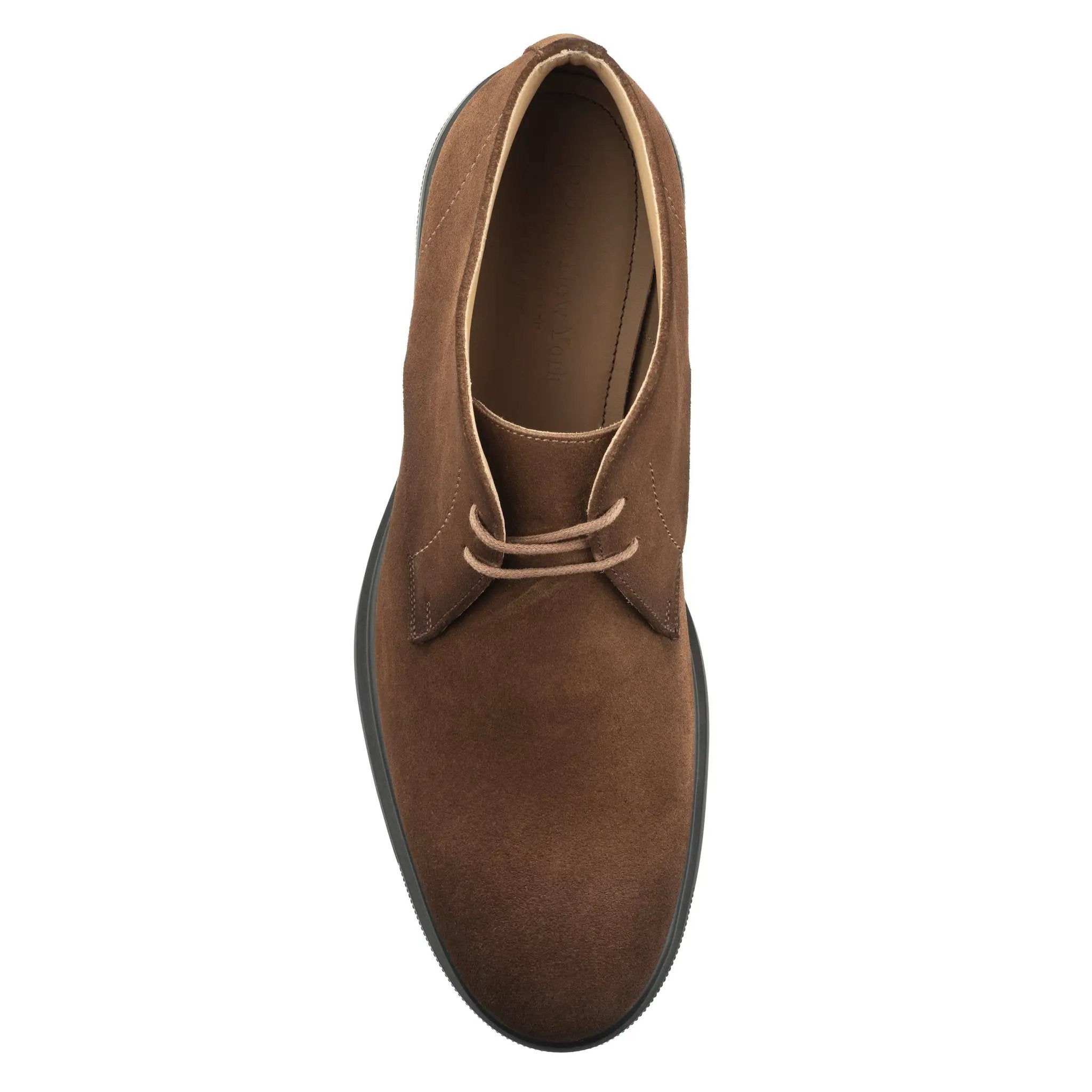 Henderson Mid Brown Weather-Repellent Suede Chukka Boot by To Boot New York
