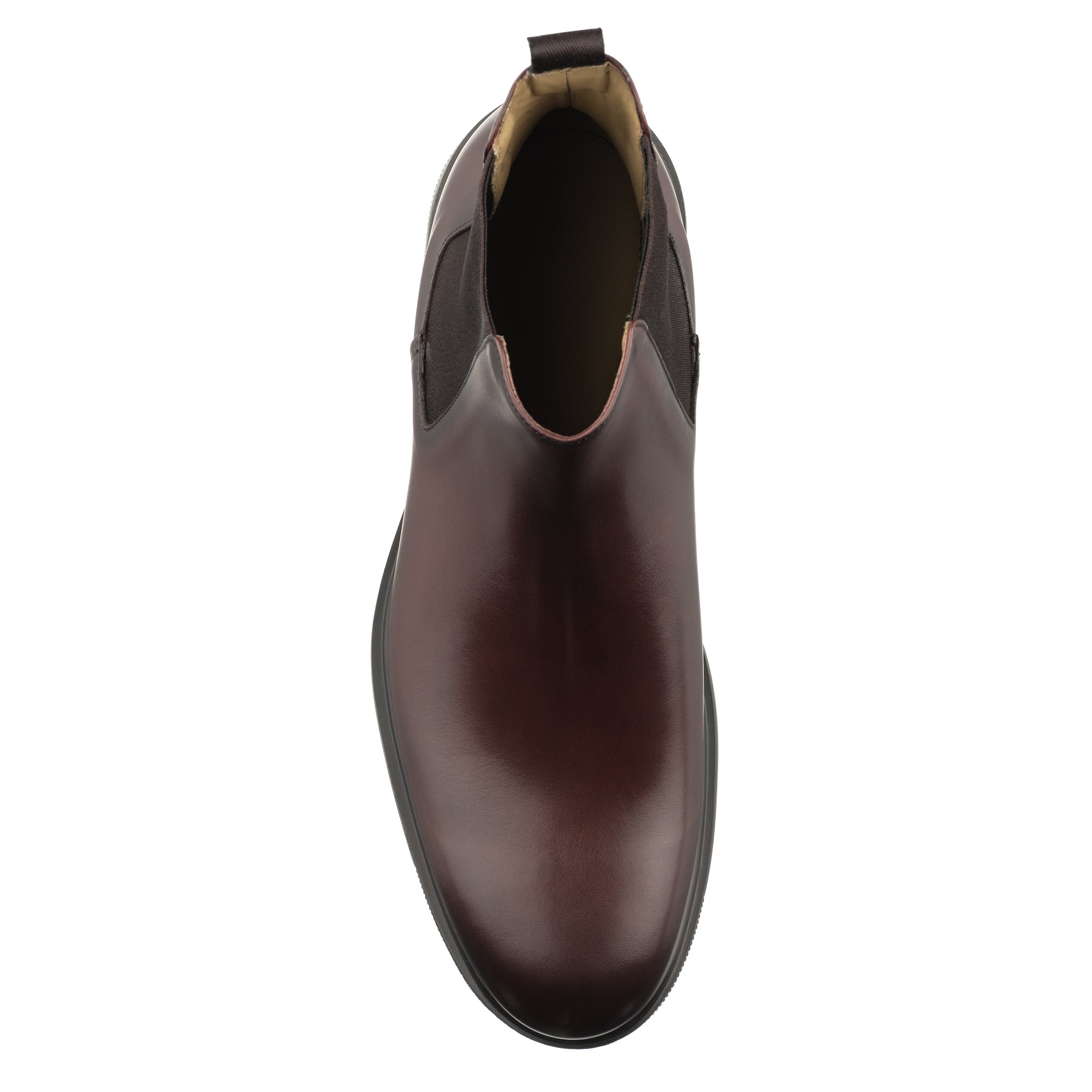 Carlsbad Dark Brown Calf Leather Chelsea Boot