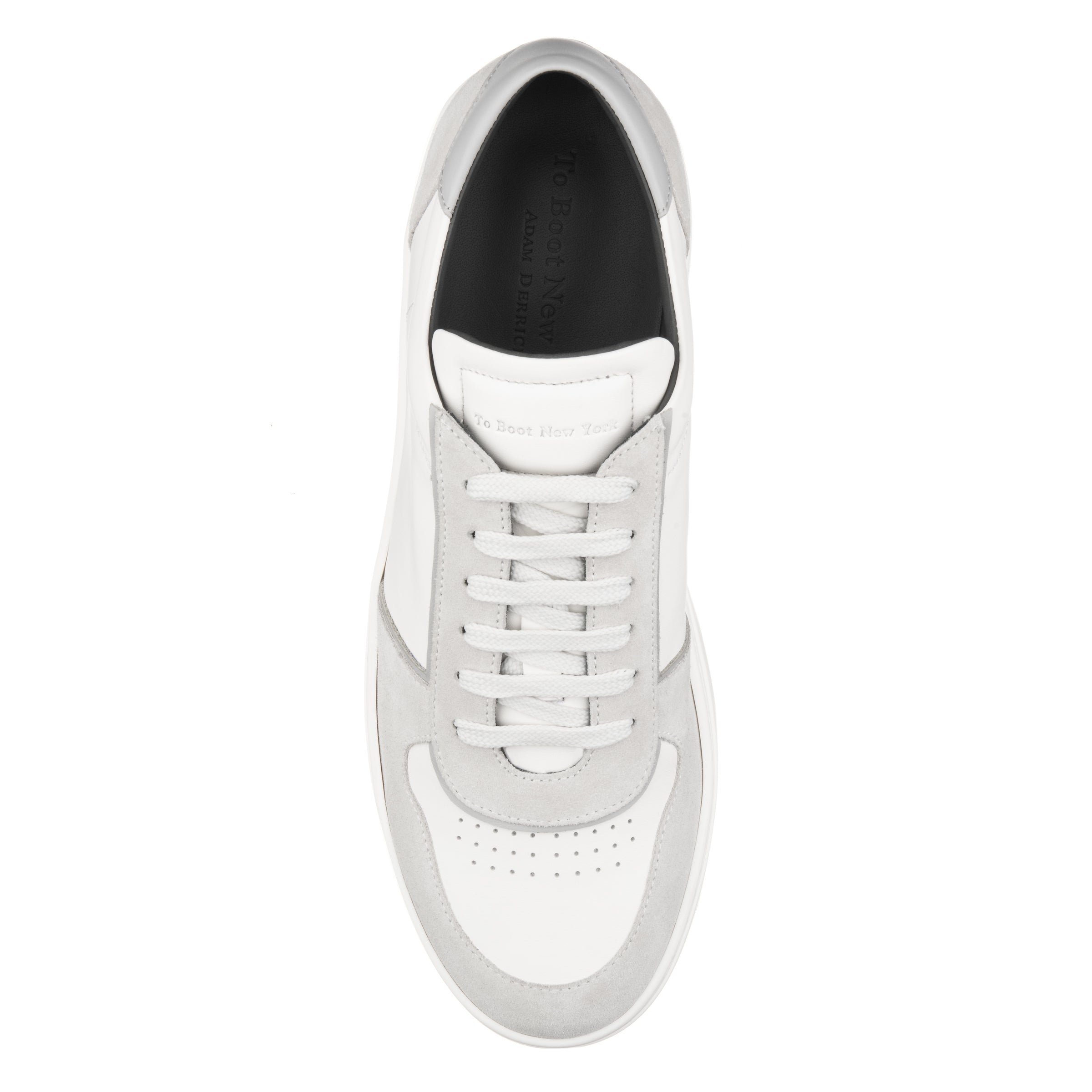 Lennon White/Grey Court Sneaker