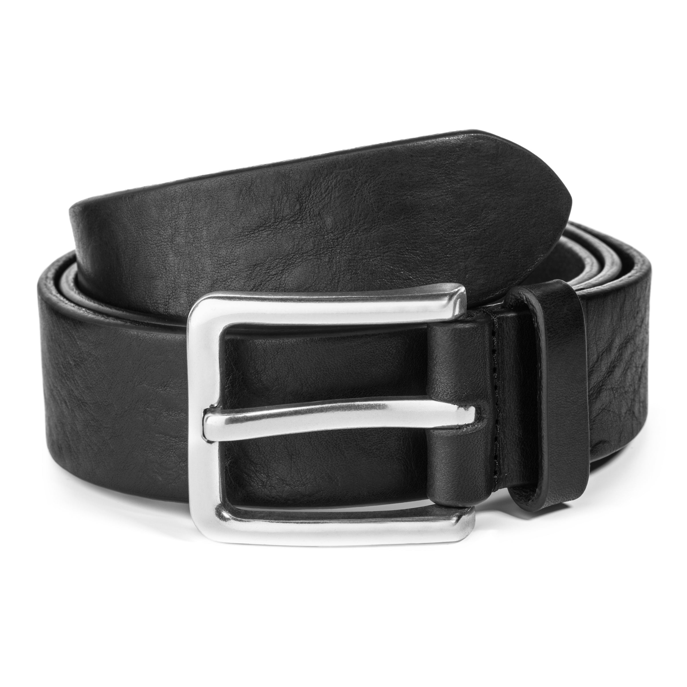 Black Casual Jeans Belt - Main Image