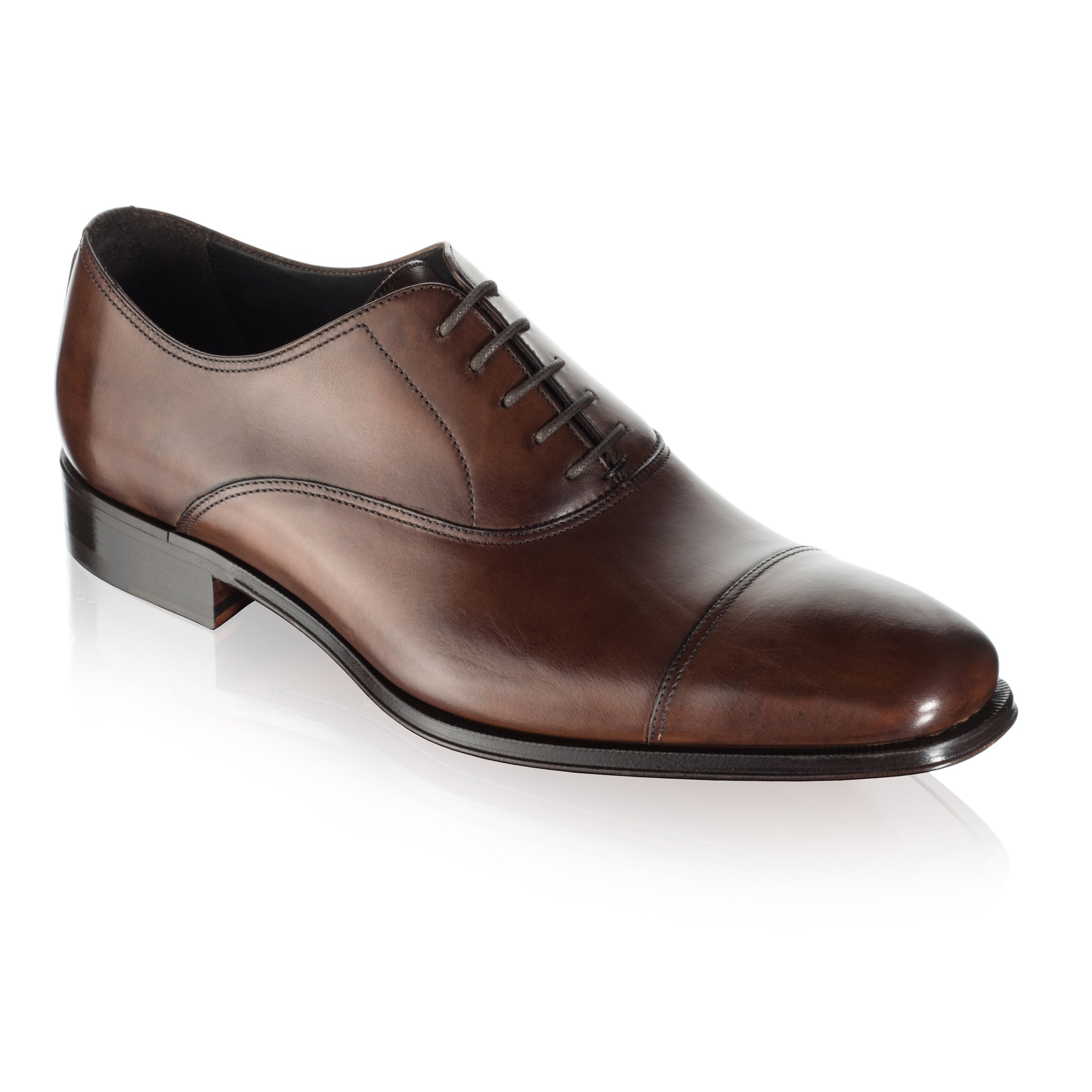 Aidan Brown Cap Toe Oxford