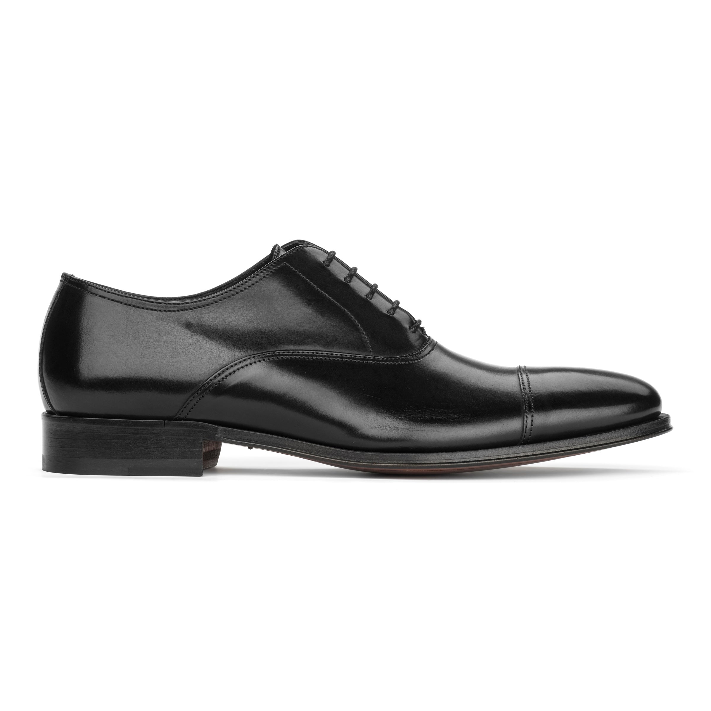 Aidan Black Cap Toe Oxford