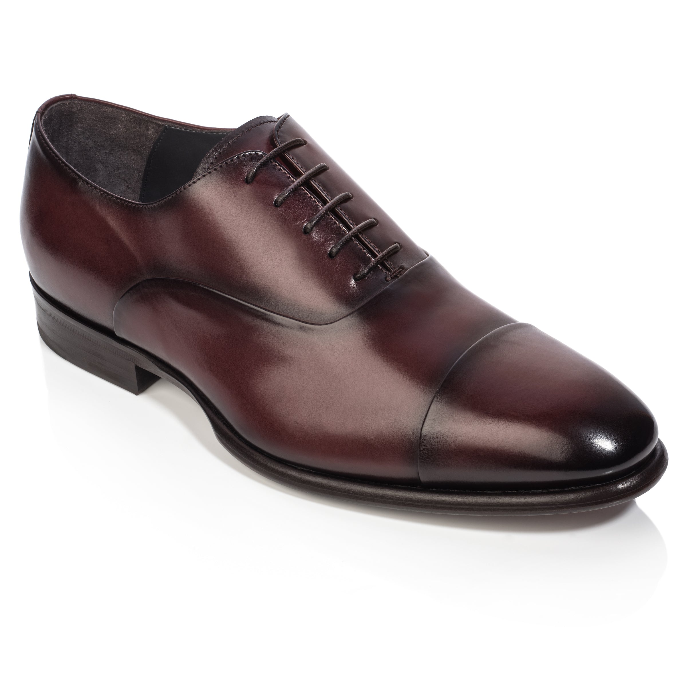 Burgundy sales cap toe