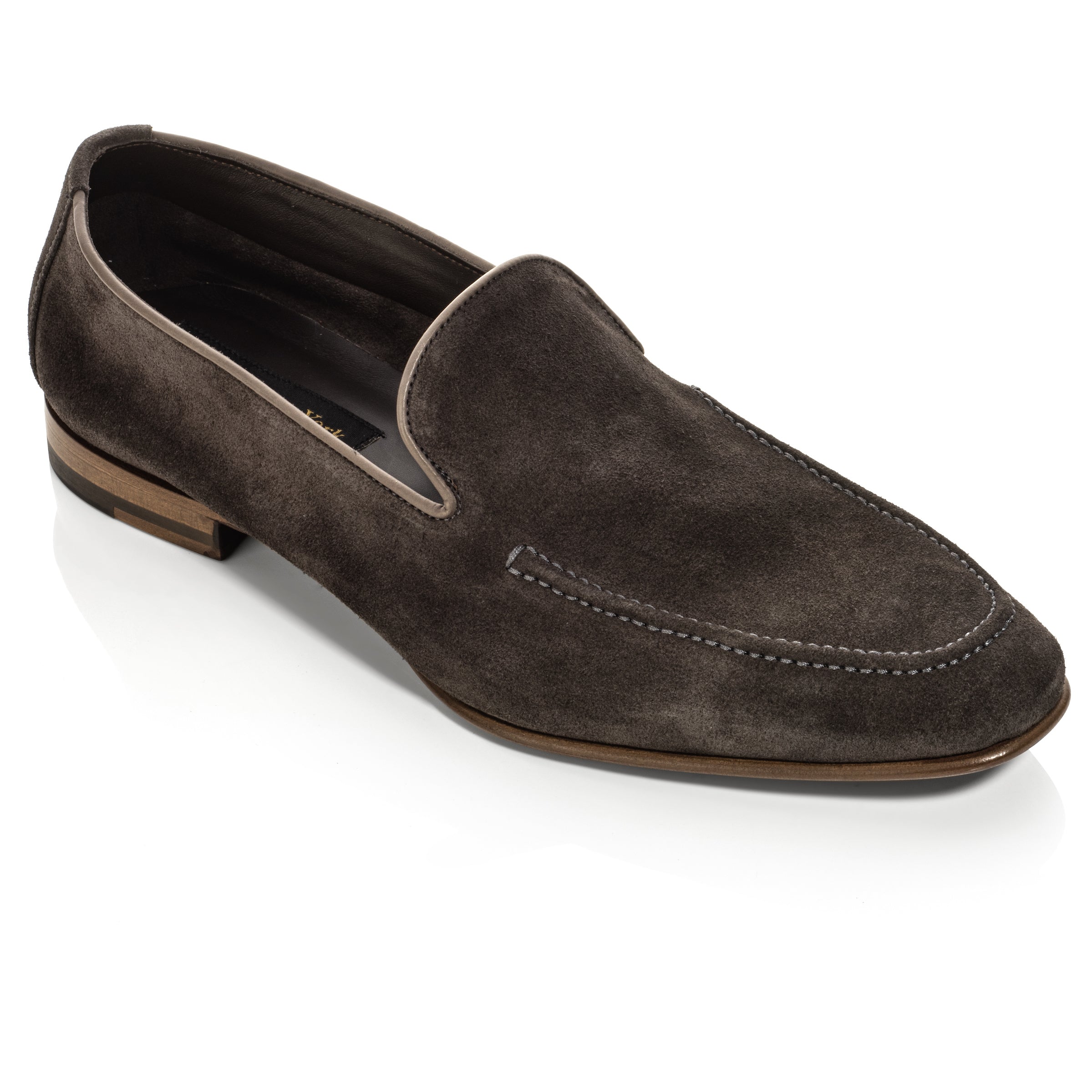 Beamon Anthracite Suede Slip on