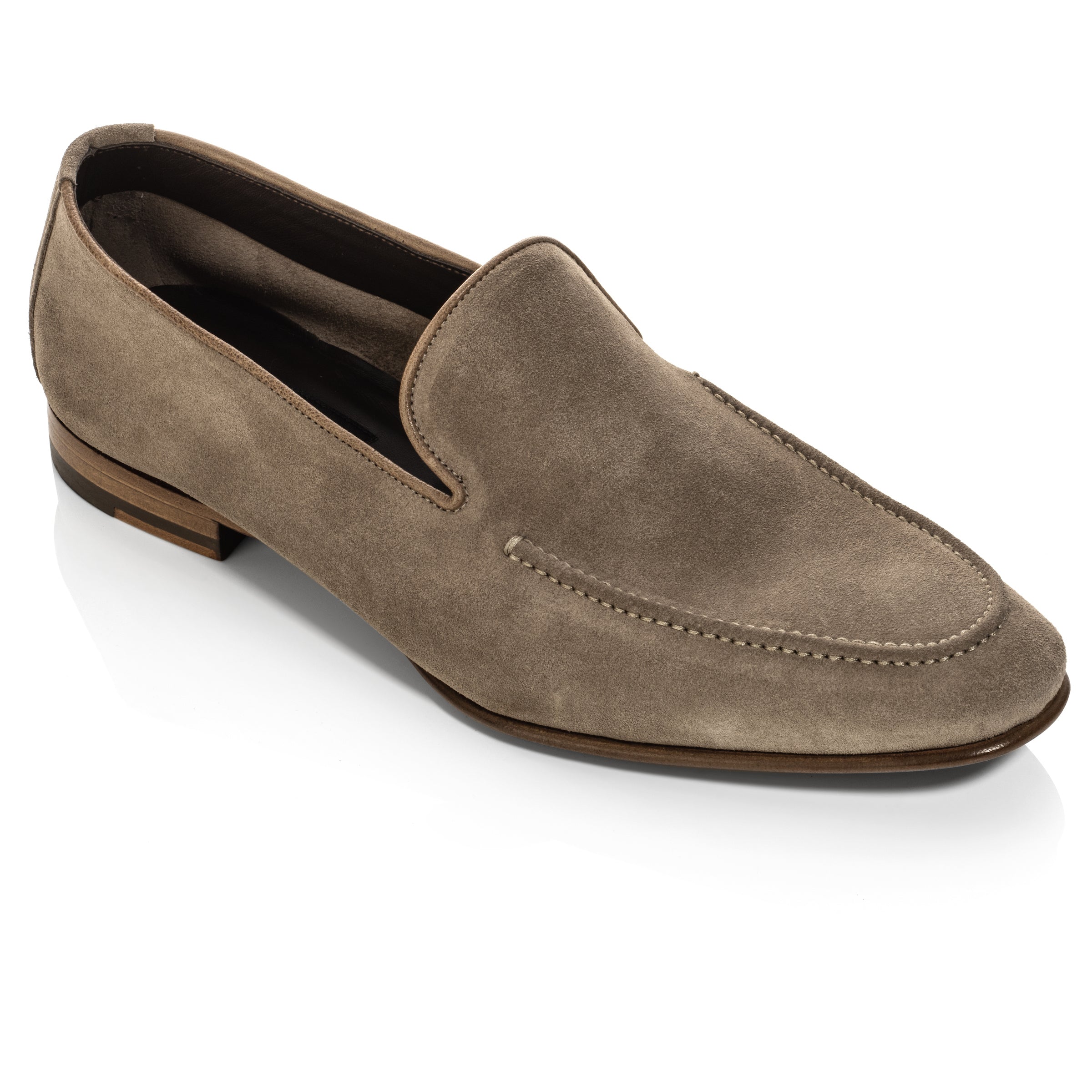 Beamon Taupe Suede Slip on