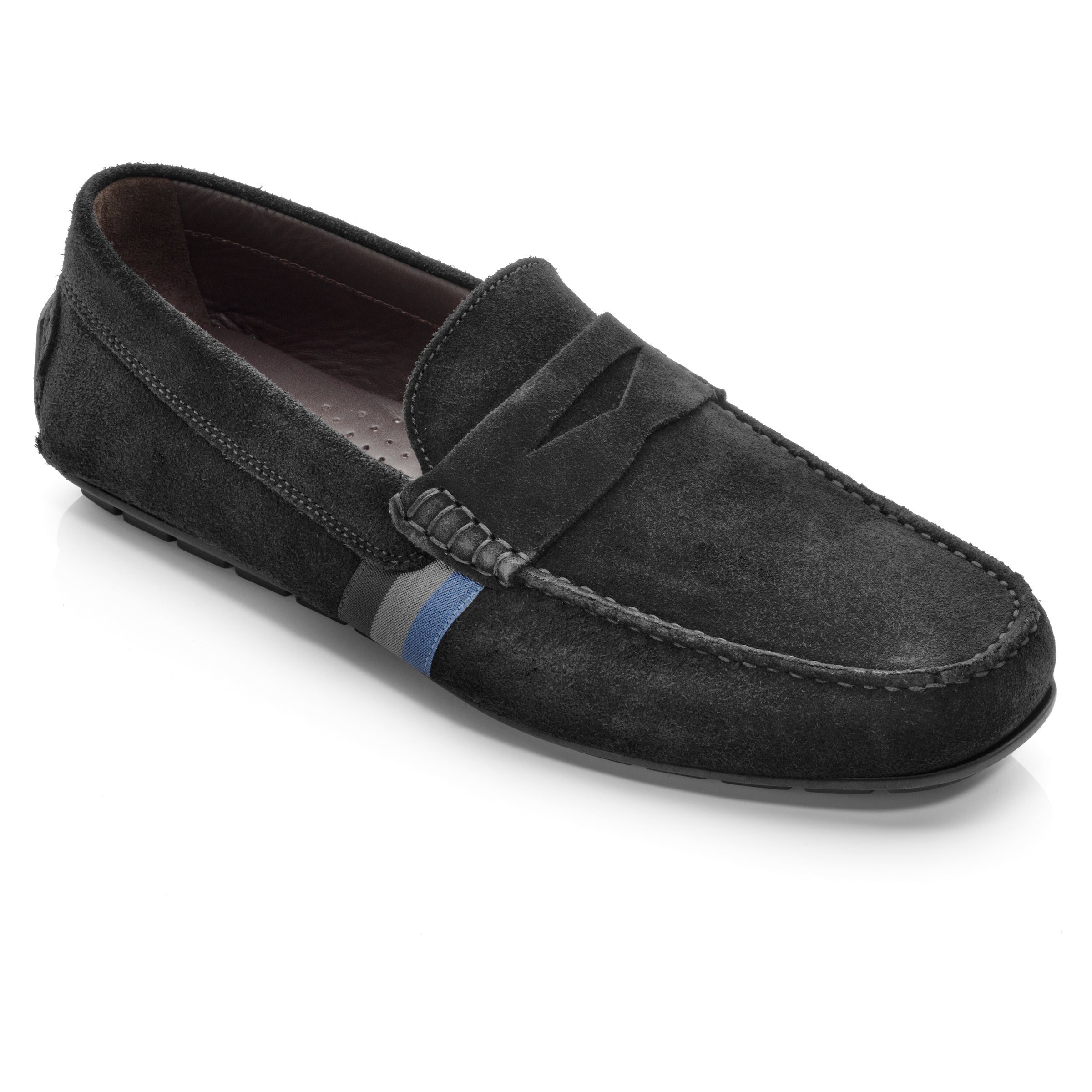 Black suede cheap driving moccasins