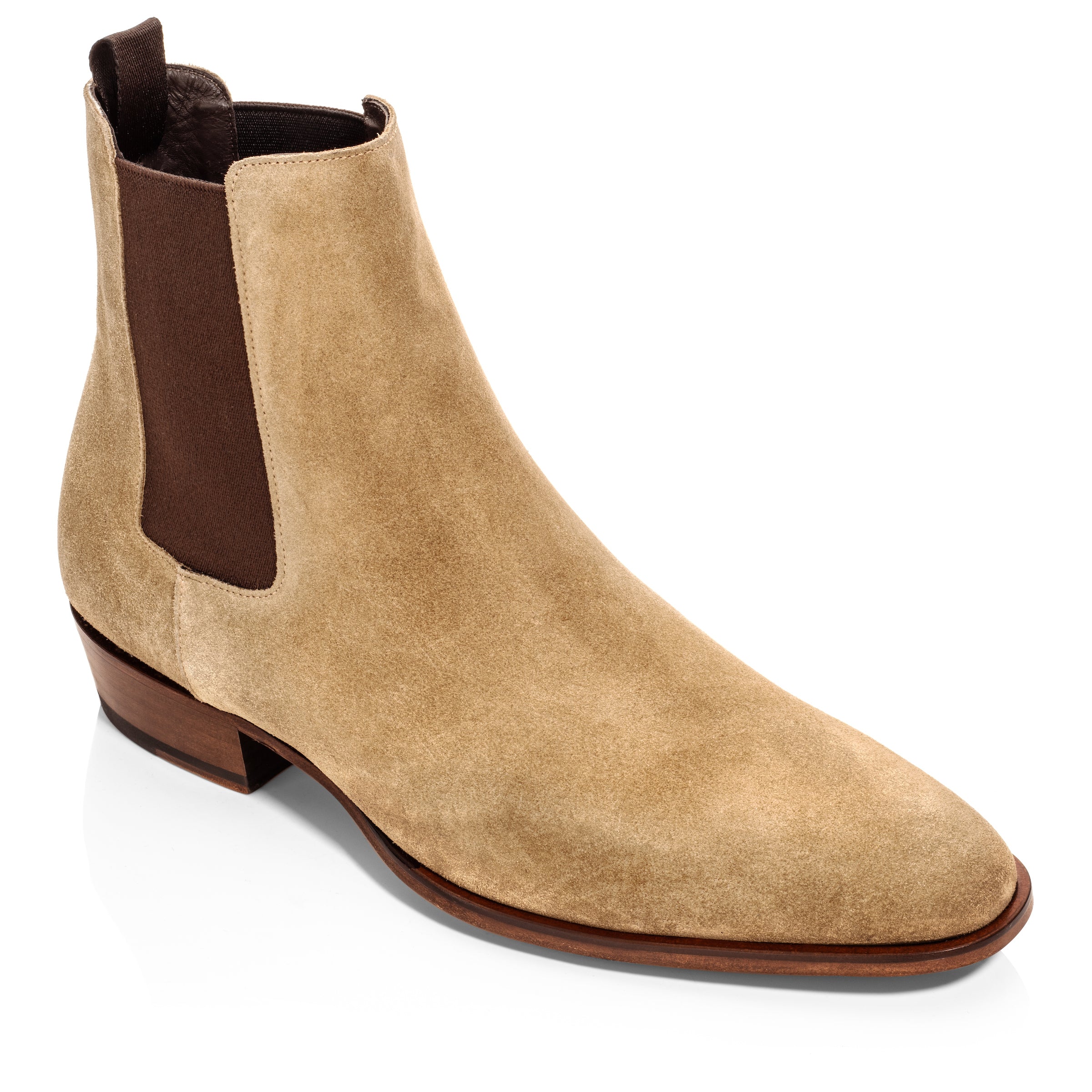 Shawn Sand Suede Chelsea Boot
