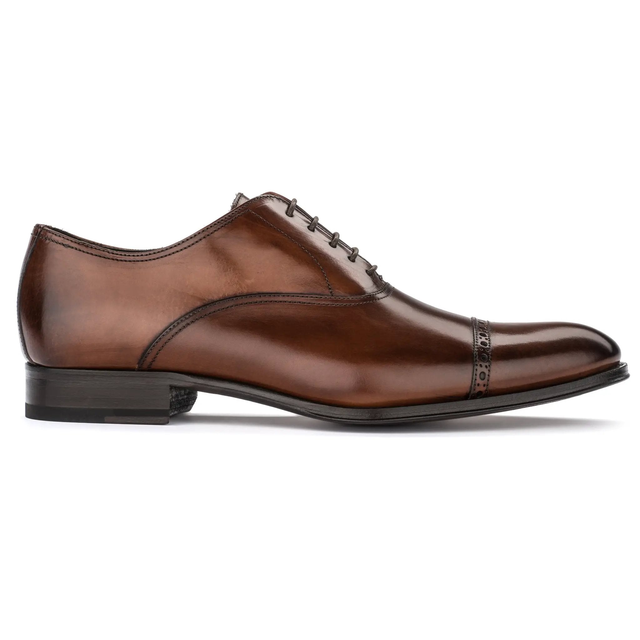 Anton Cognac Cap Toe Oxford by To Boot New York