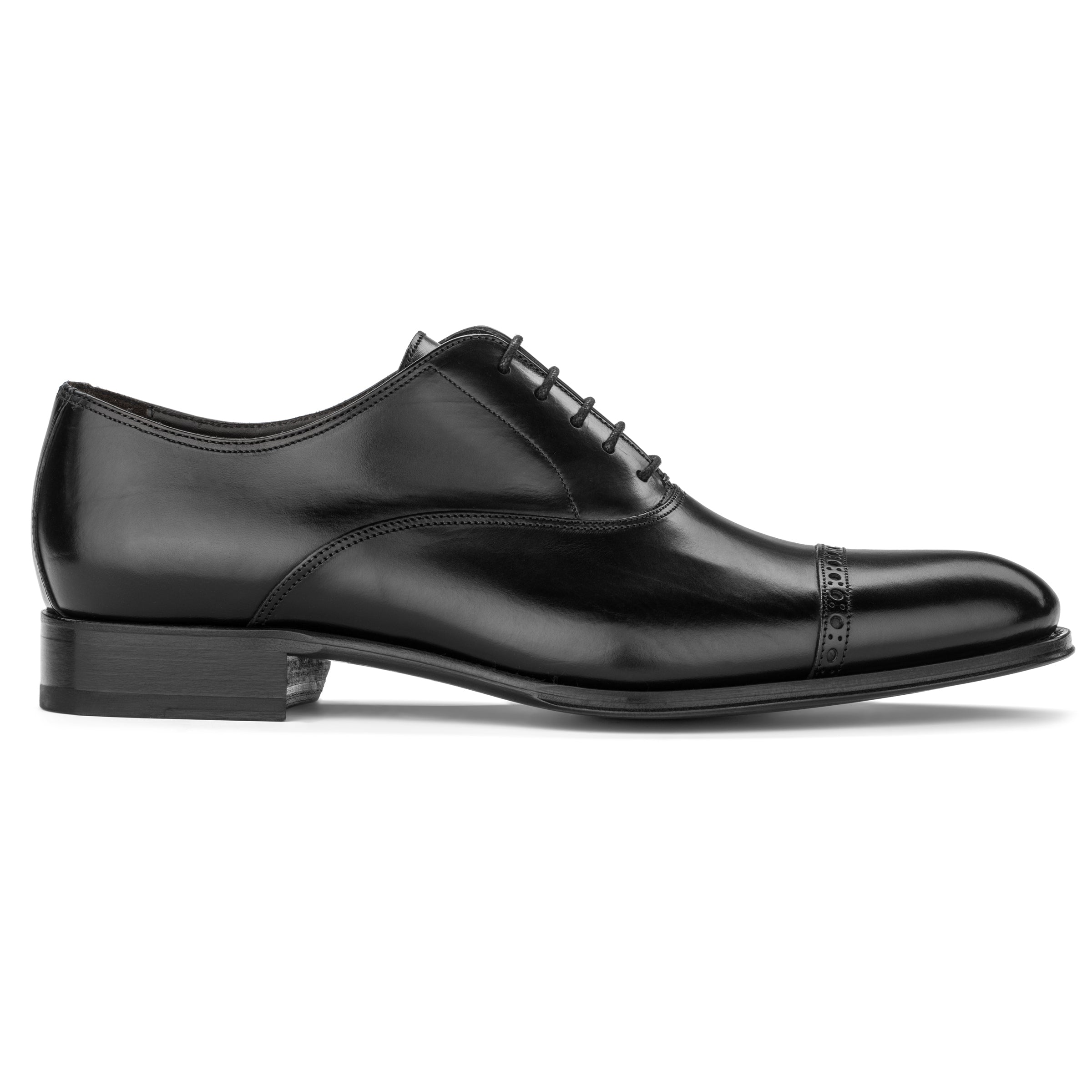 Anton Black Cap Toe Oxford