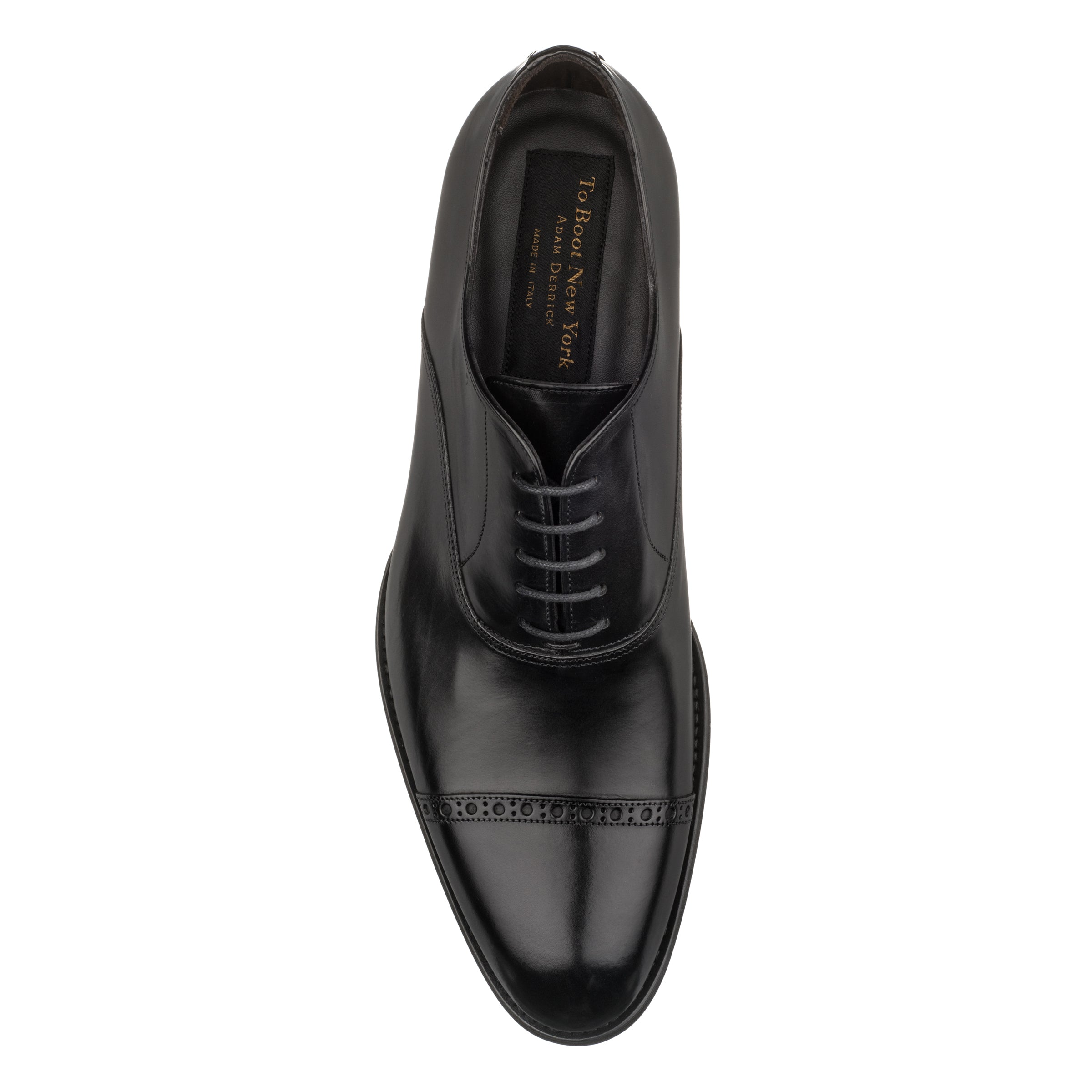 Anton Black Cap Toe Oxford