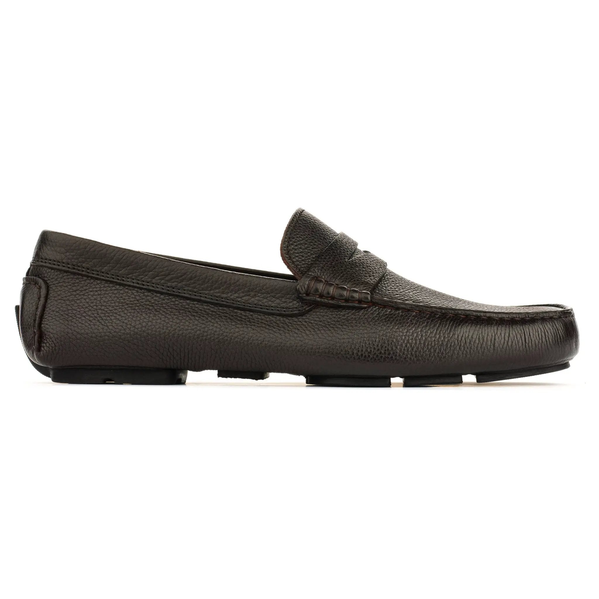 Ashbery Dark Brown Driving Shoe by To Boot New York