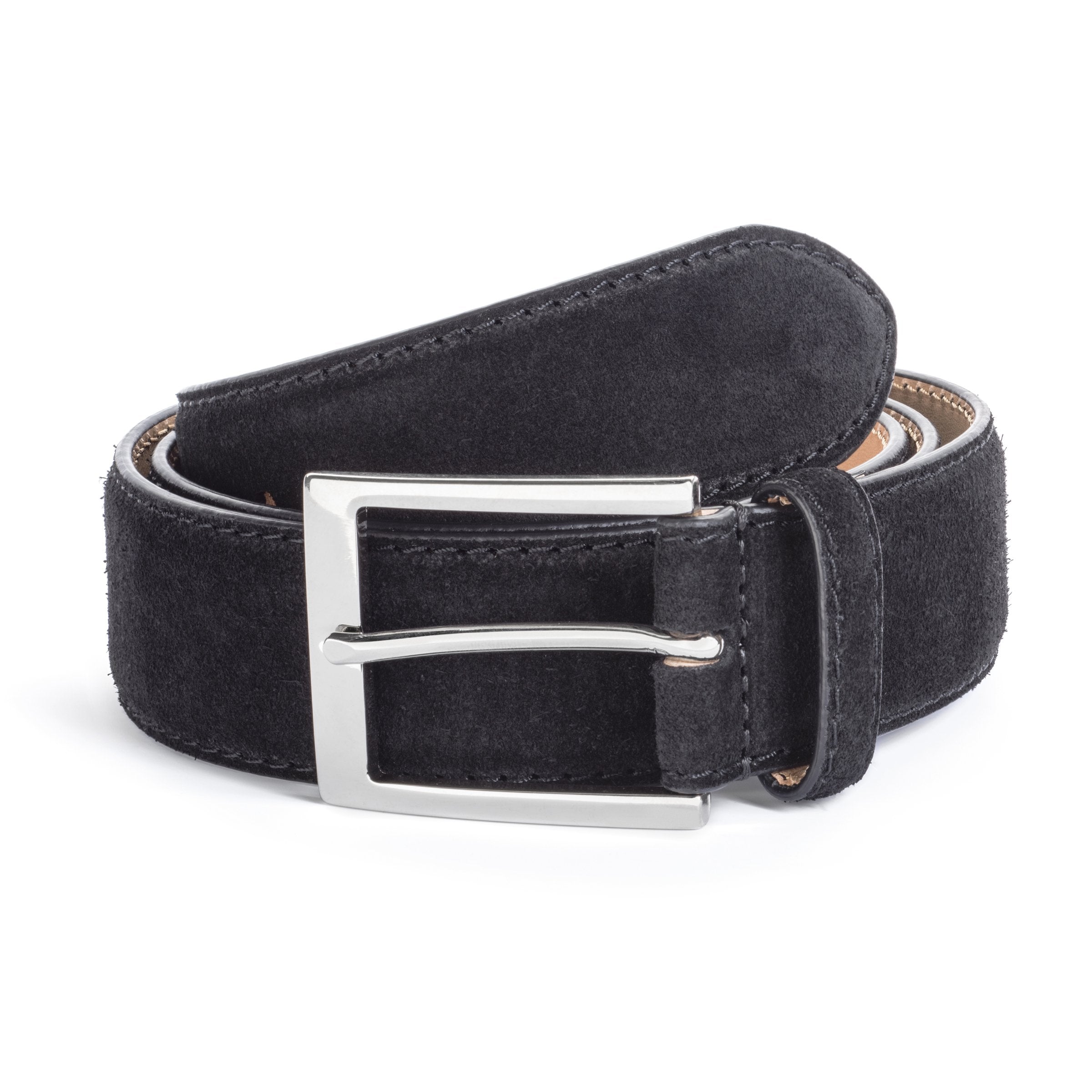 Black Suede Belt