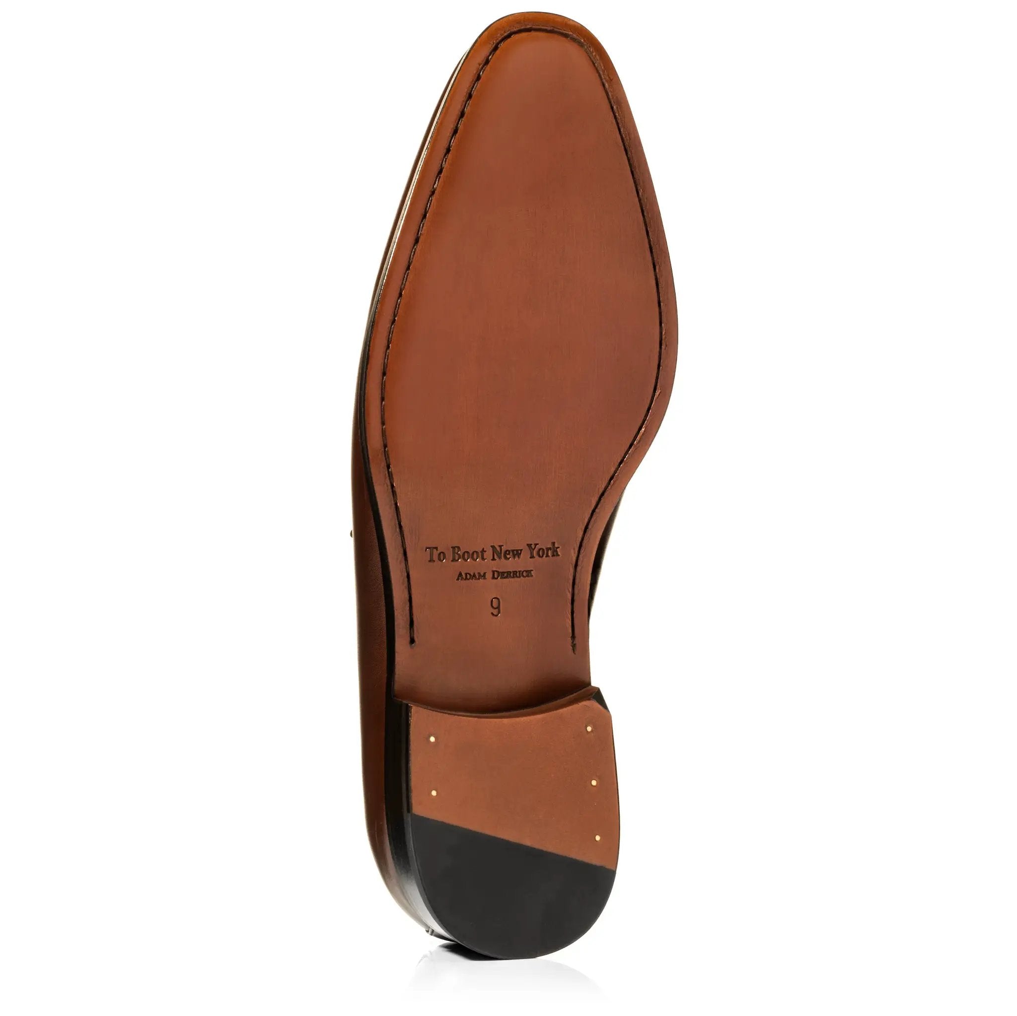 Forio Dark Brown Calf Bit Loafer by To Boot New York