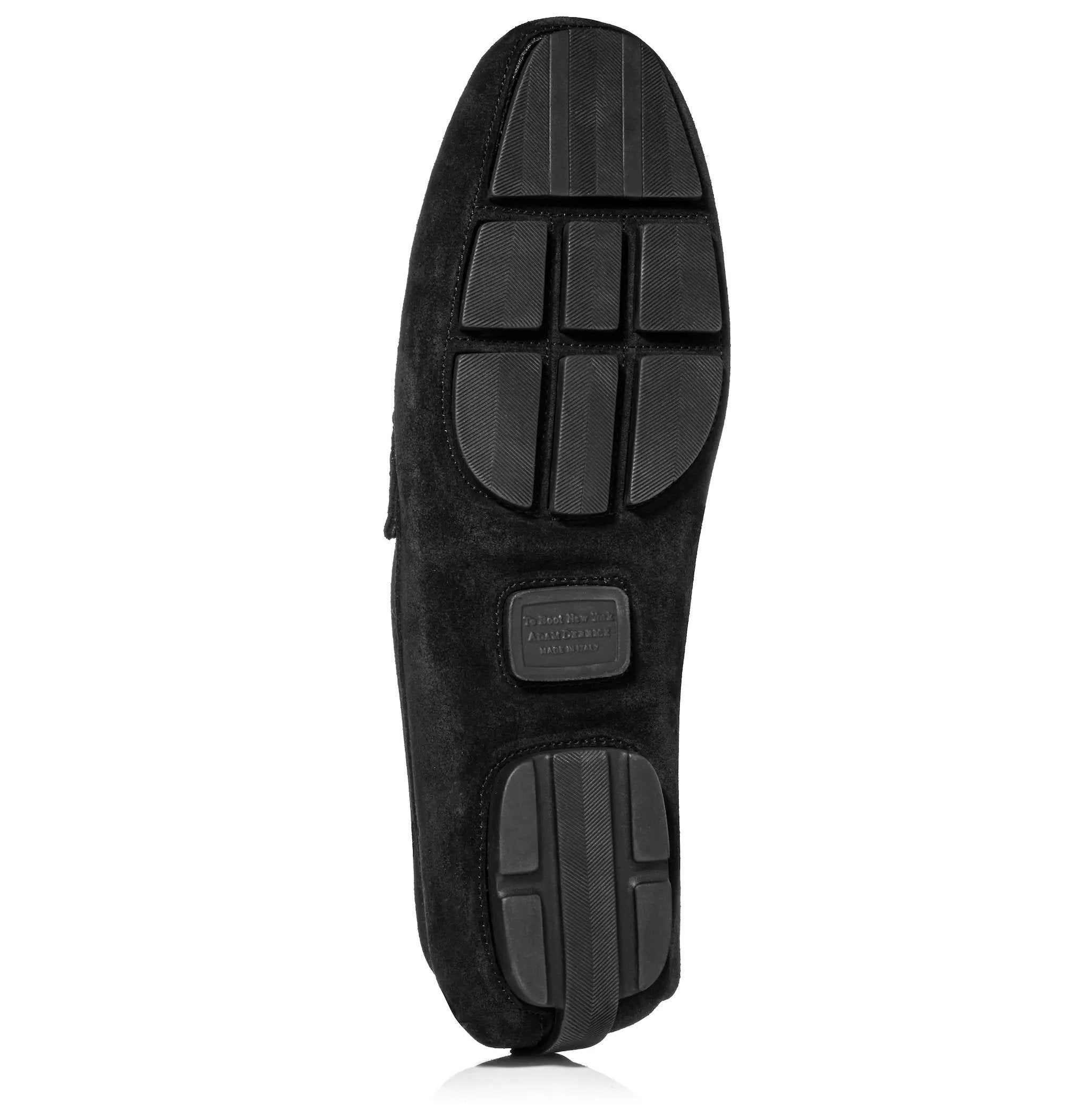Mitchum Black Suede Driving Shoe by To Boot New York