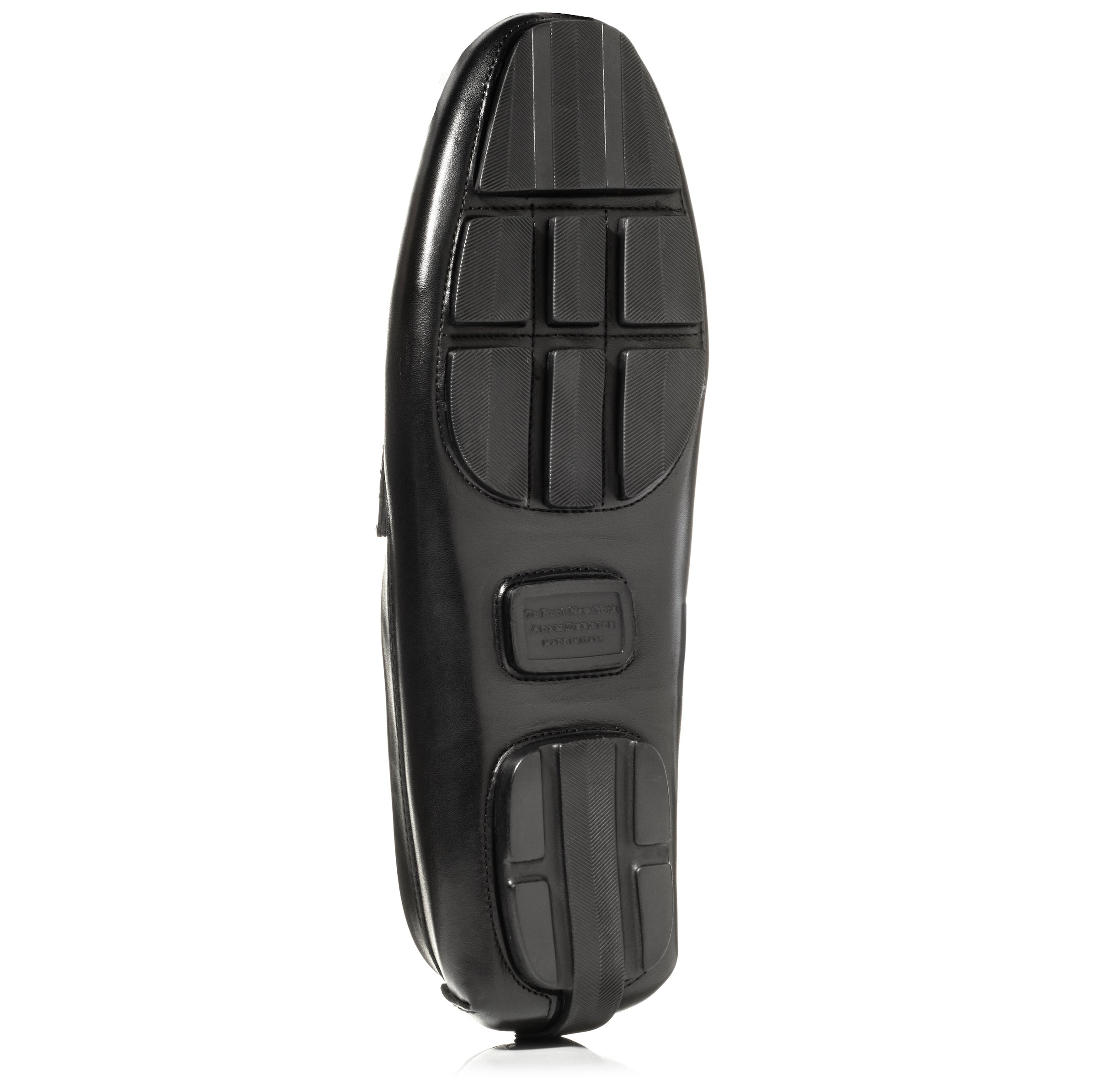 Palo Alto Black Driving Shoe