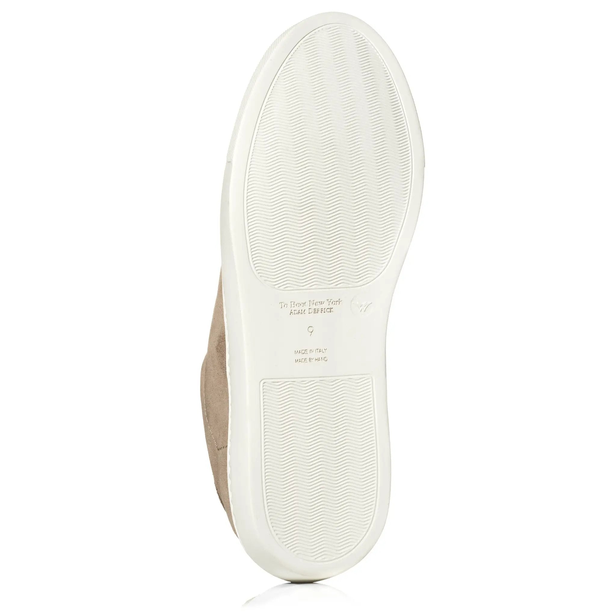 Stone Taupe Suede Slip-On Sneaker by To Boot New York