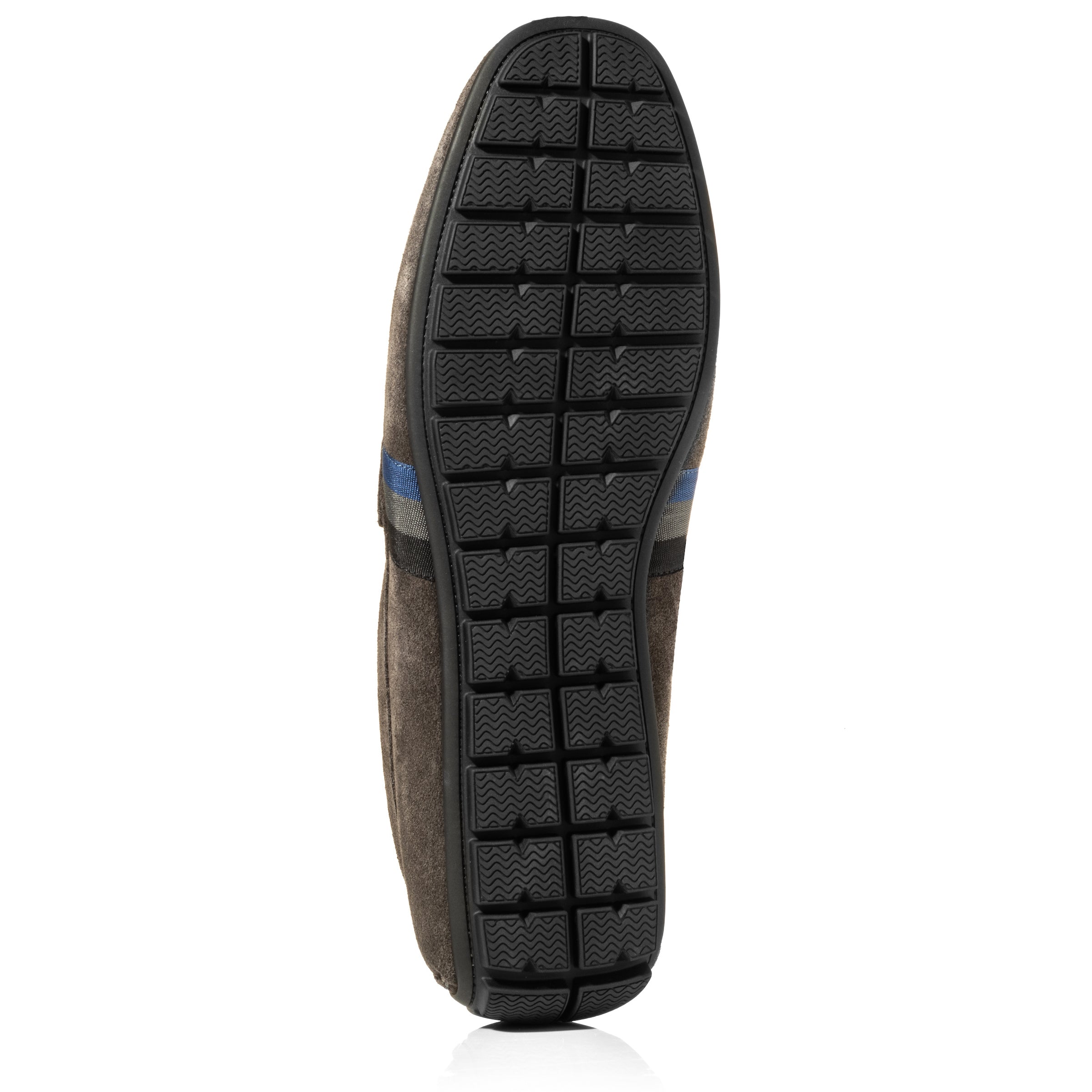 Ocean Drive Dark Grey Suede Driving Shoe