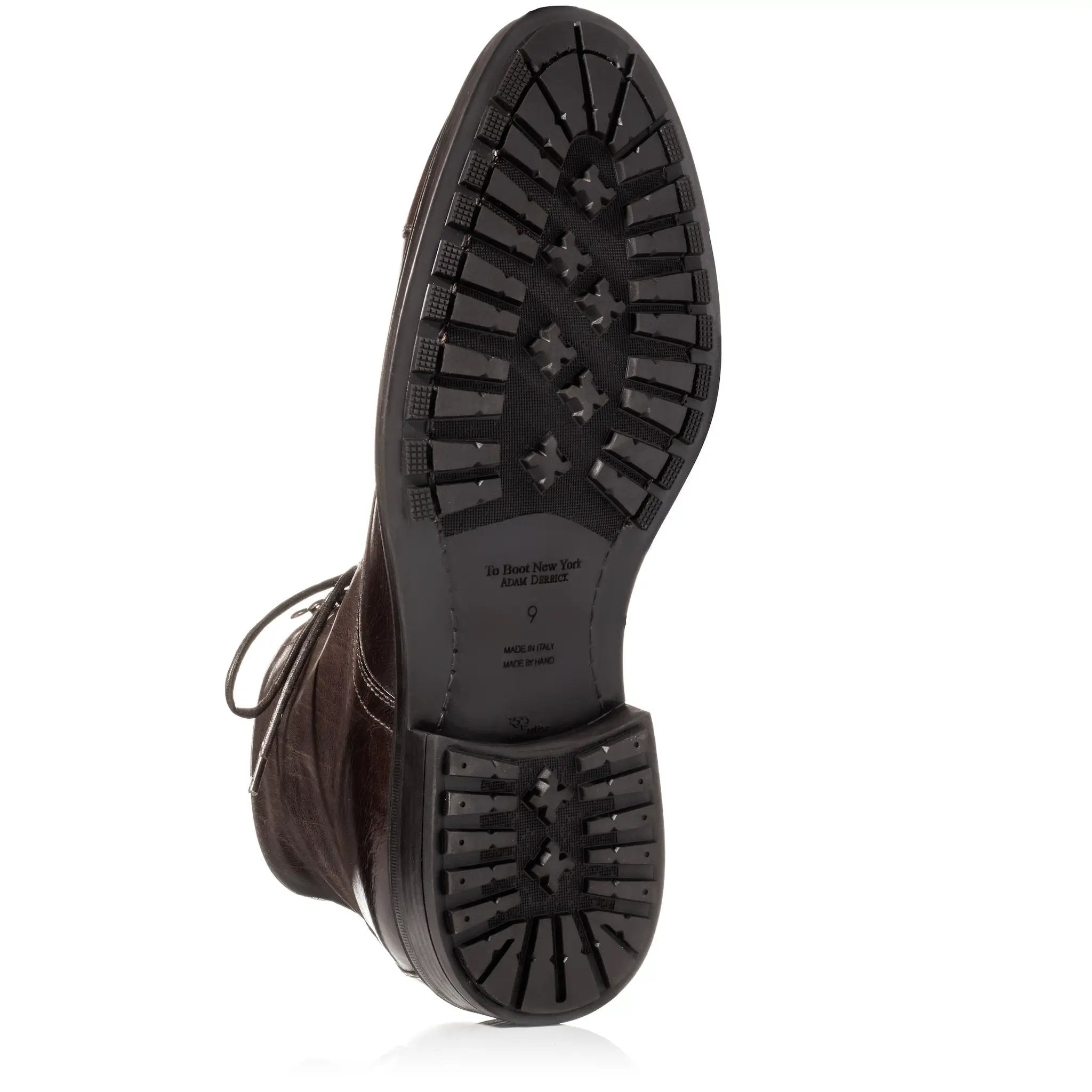 Burkett Dark Brown Cap Toe Boot by To Boot New York