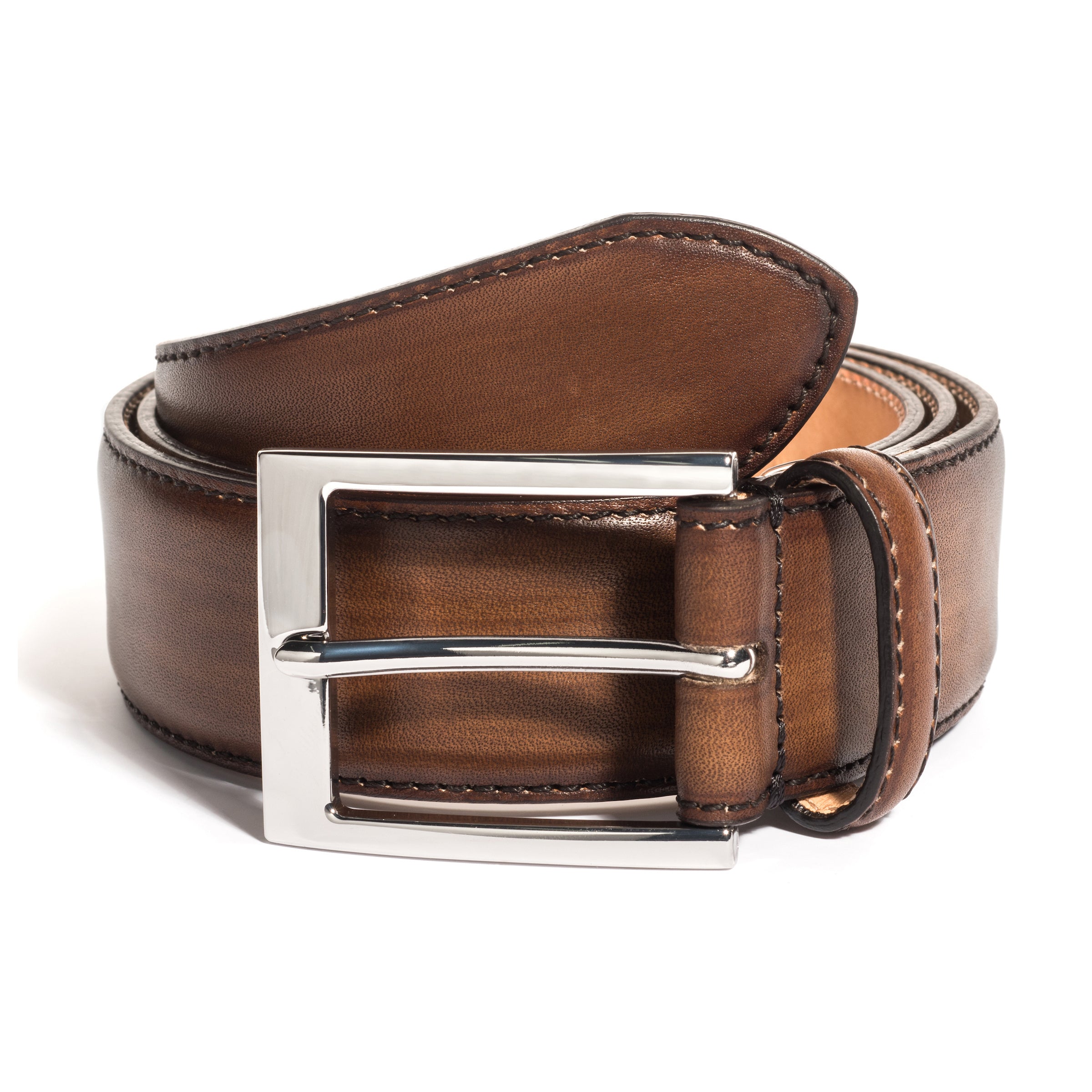 Burnished Tan Belt