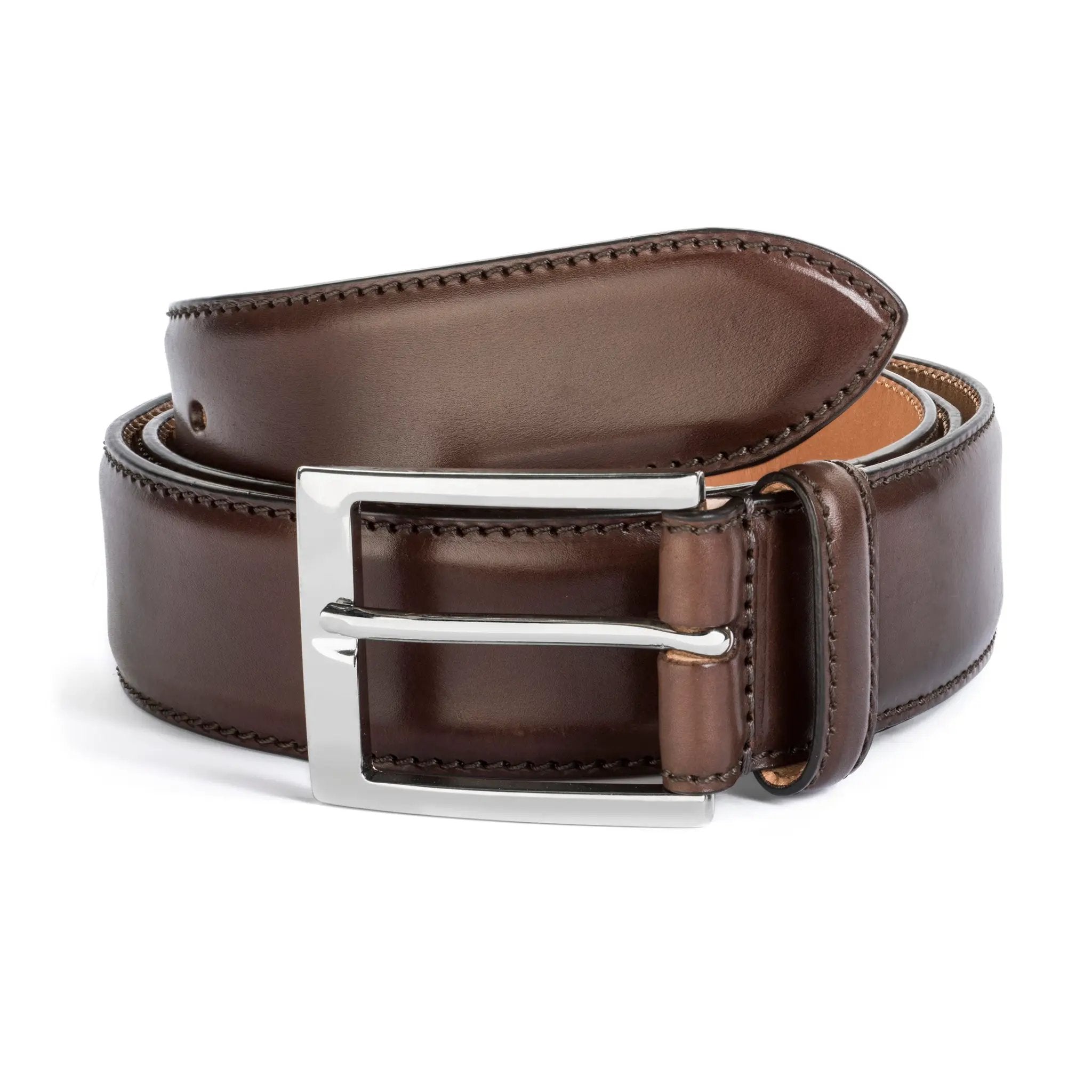 Dark Brown Calf Belt by To Boot New York