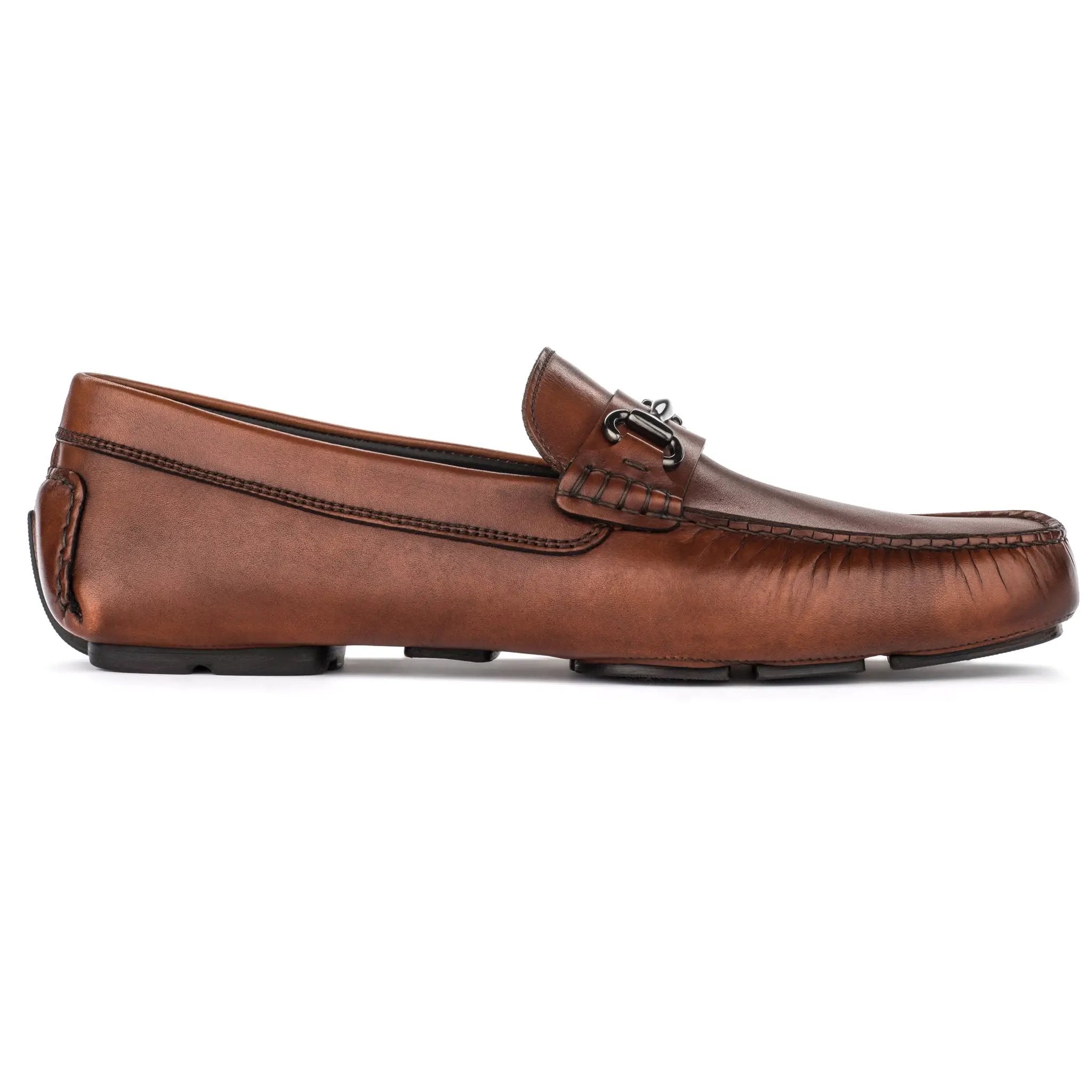 Del Amo Cognac Driving Shoe by To Boot New York