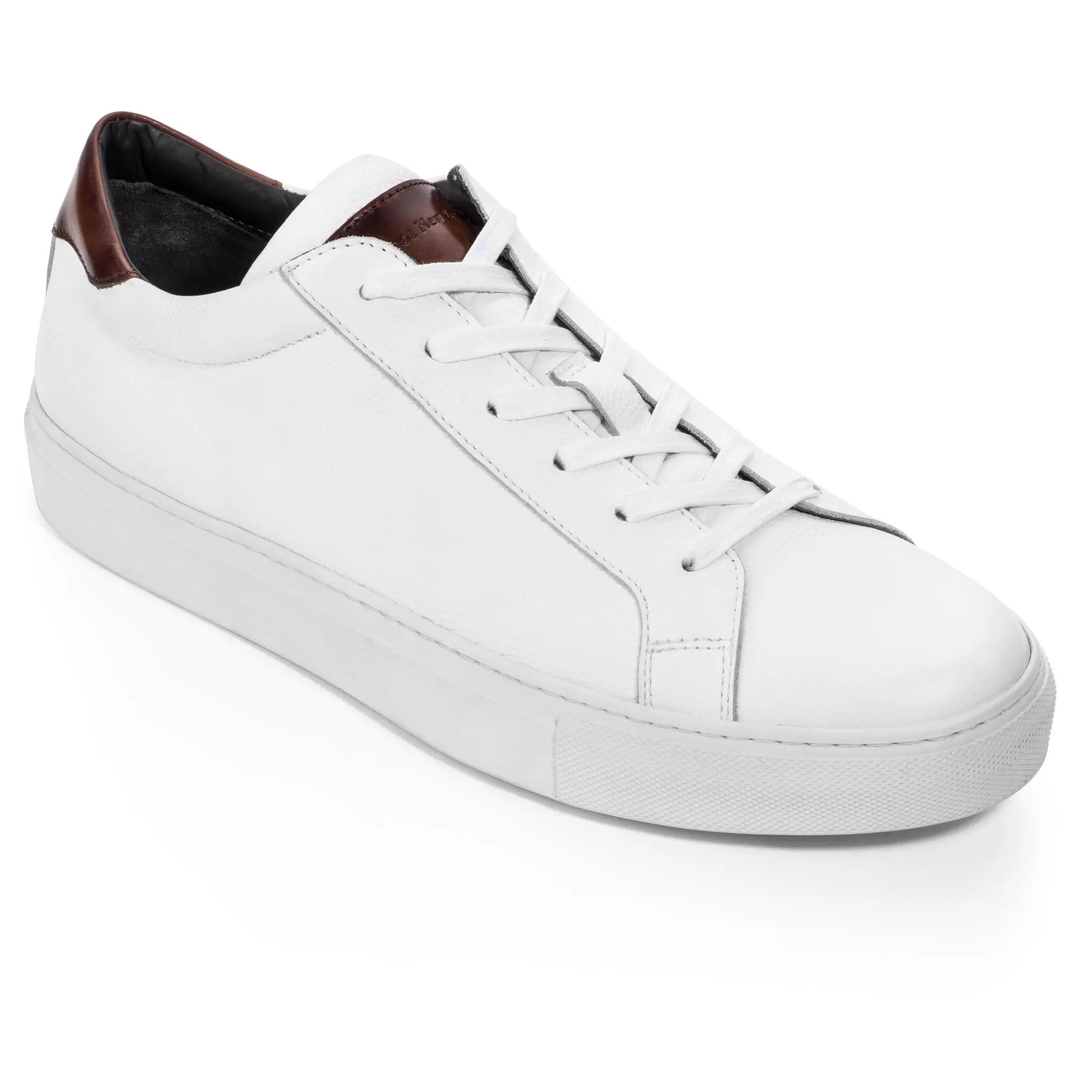 Knox White Calf Sneaker by toboot