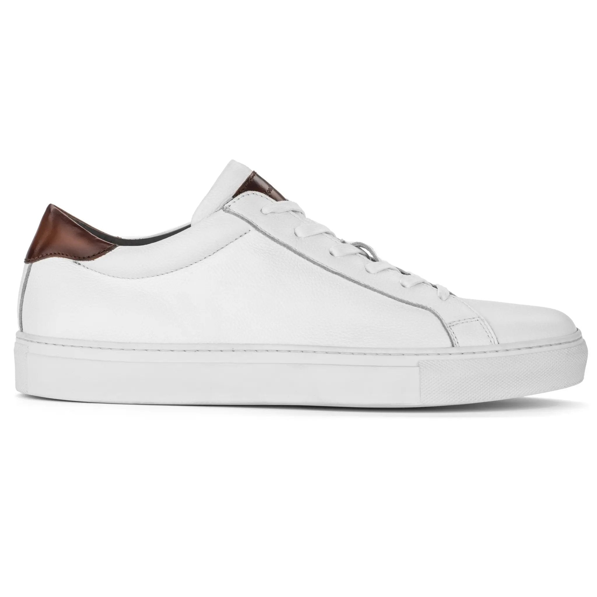 Knox White Calf Sneaker by toboot