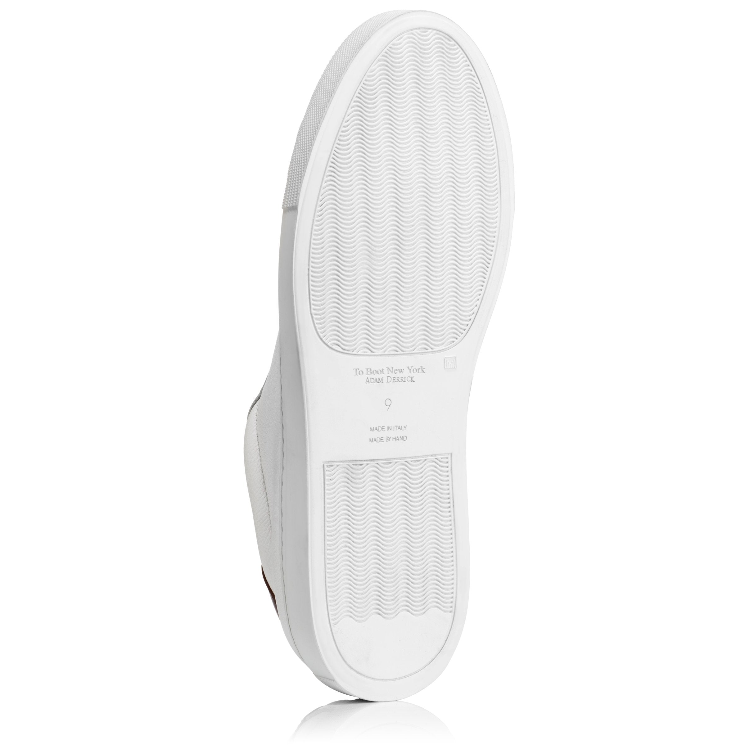 Knox White Calf Sneaker