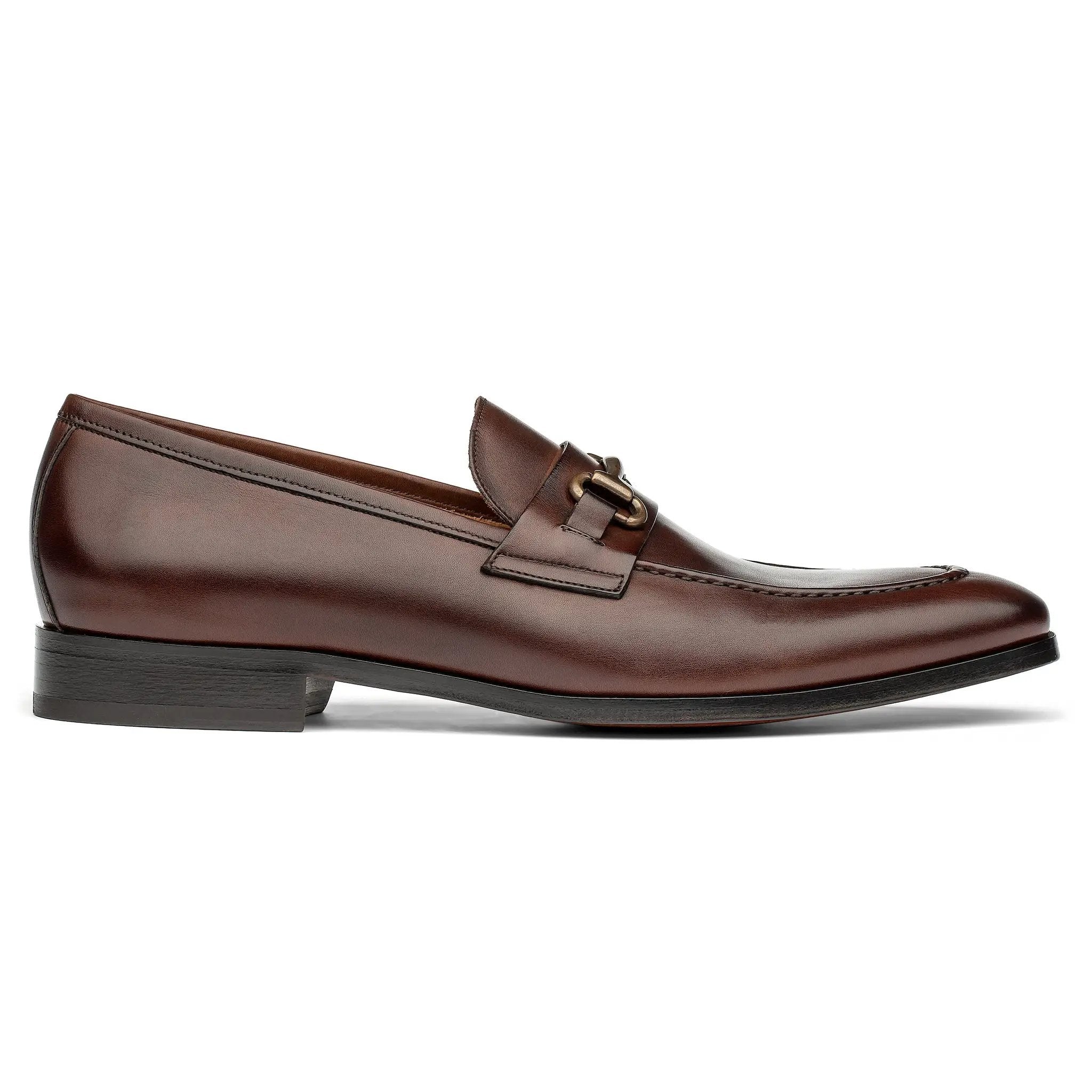 Forio Dark Brown Calf Bit Loafer by To Boot New York